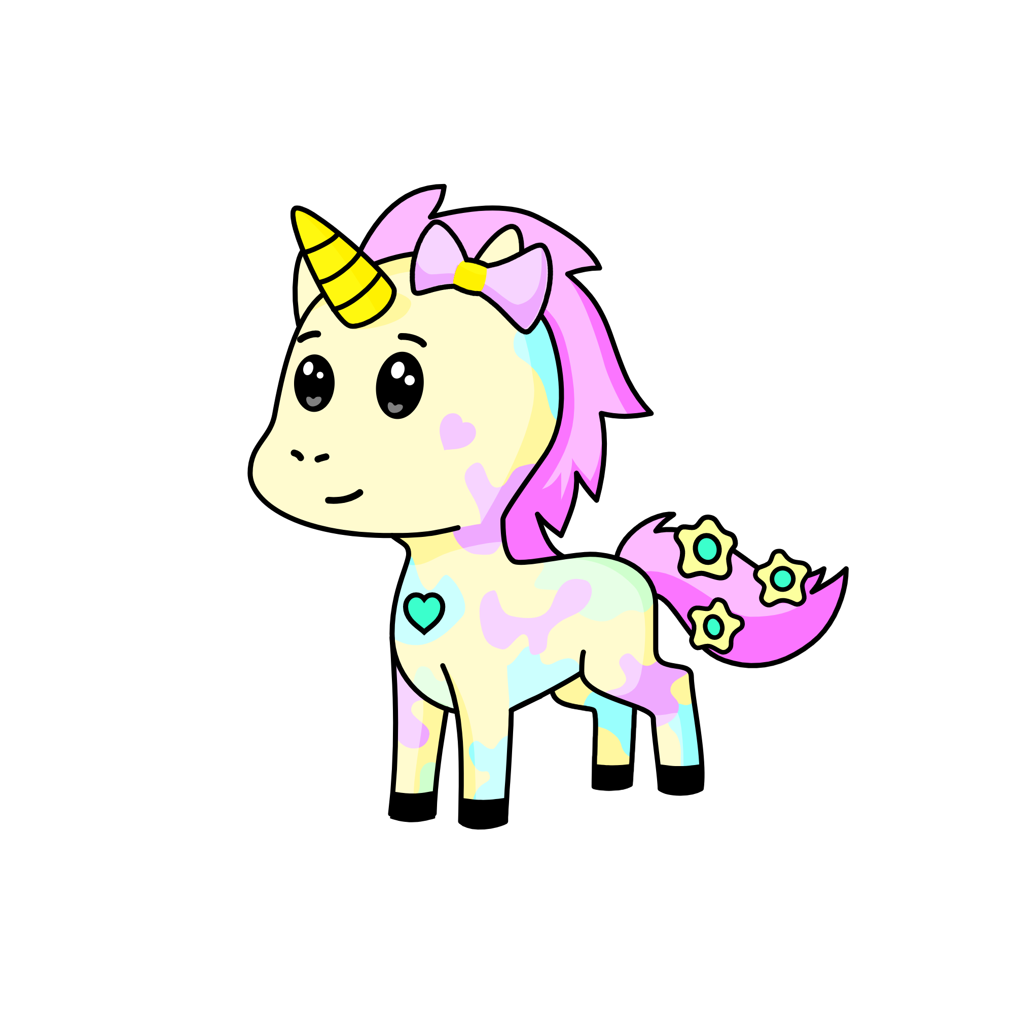 princess twinkle peach, the unicorn