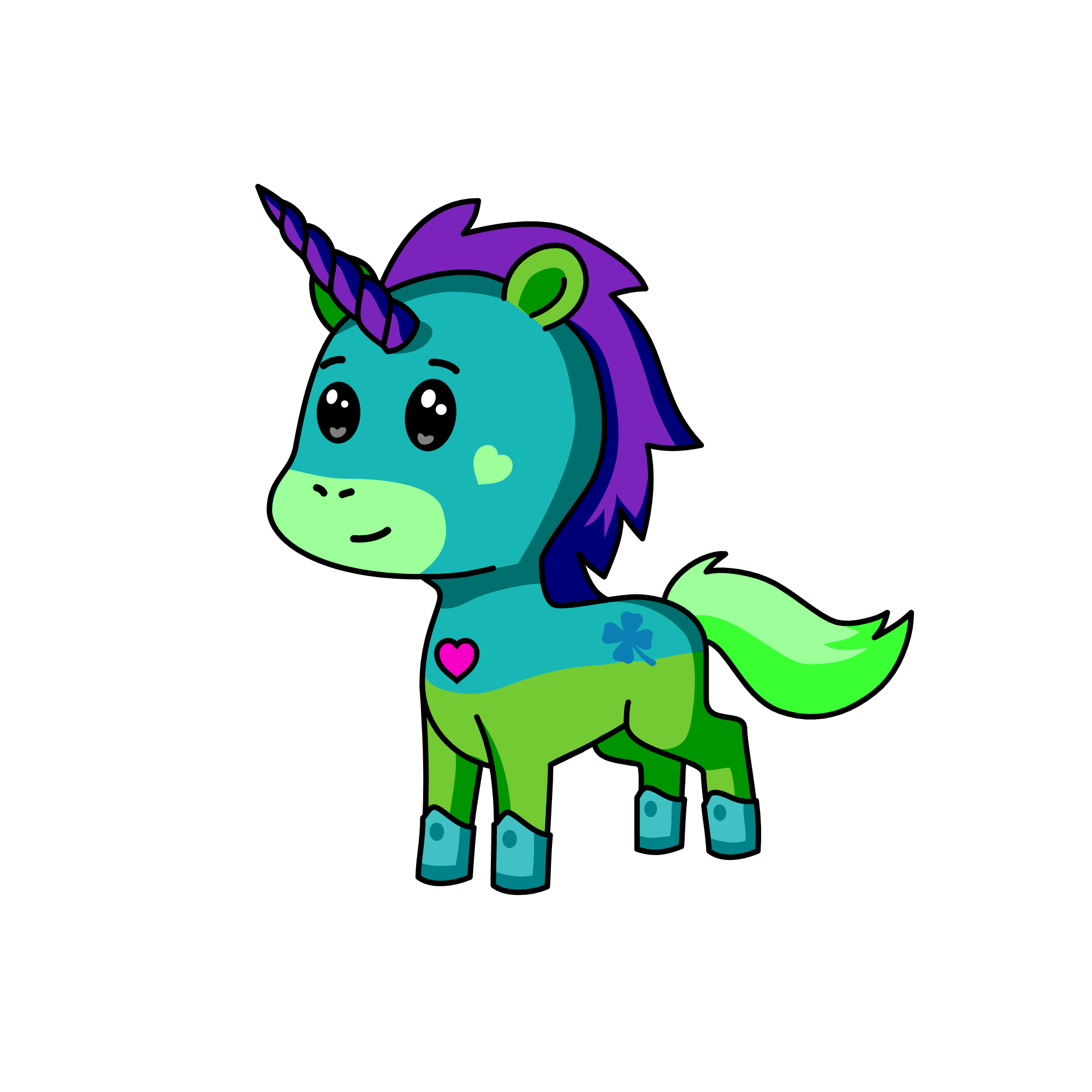 berry, the unicorn