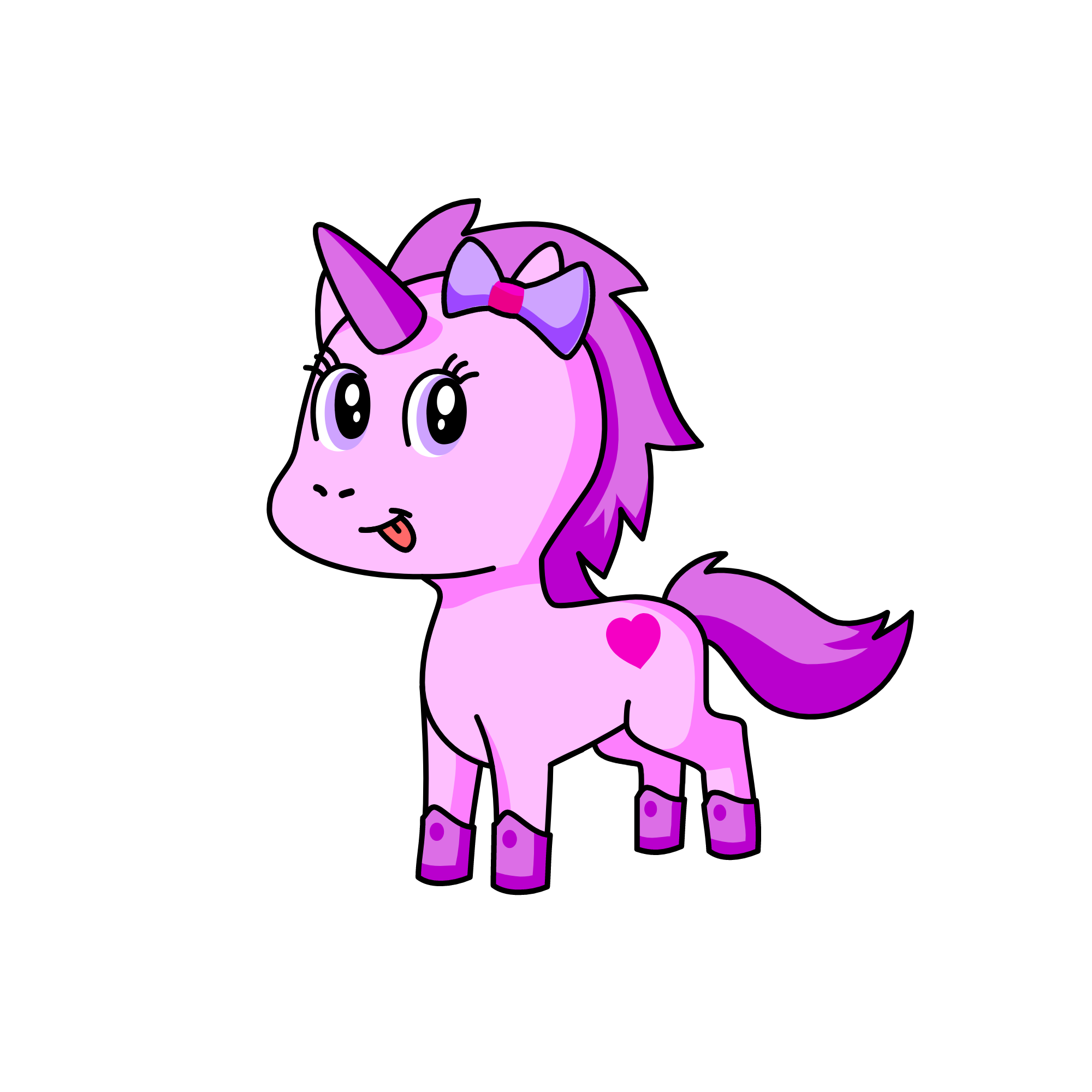 Rose, the unicorn