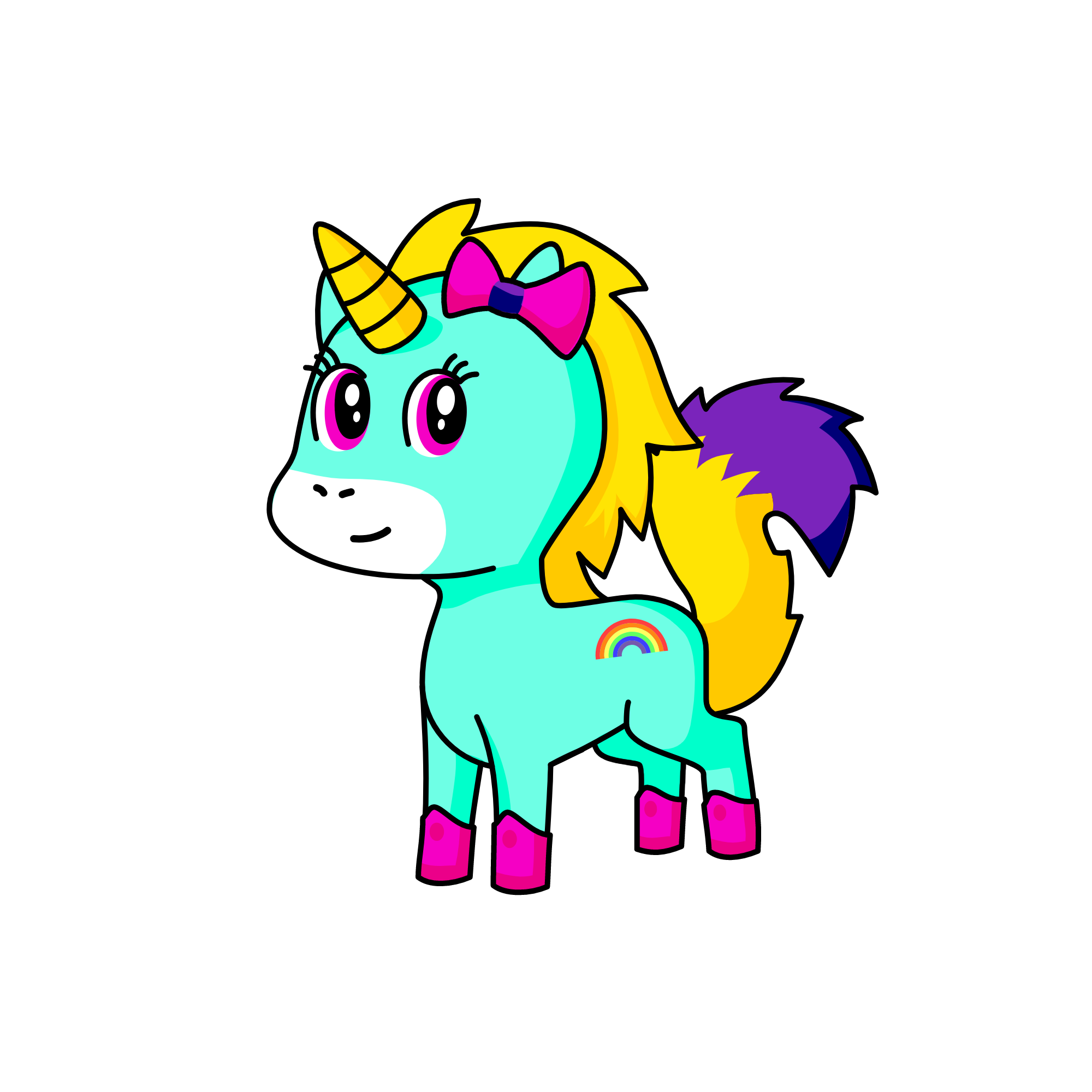fluffy , the unicorn