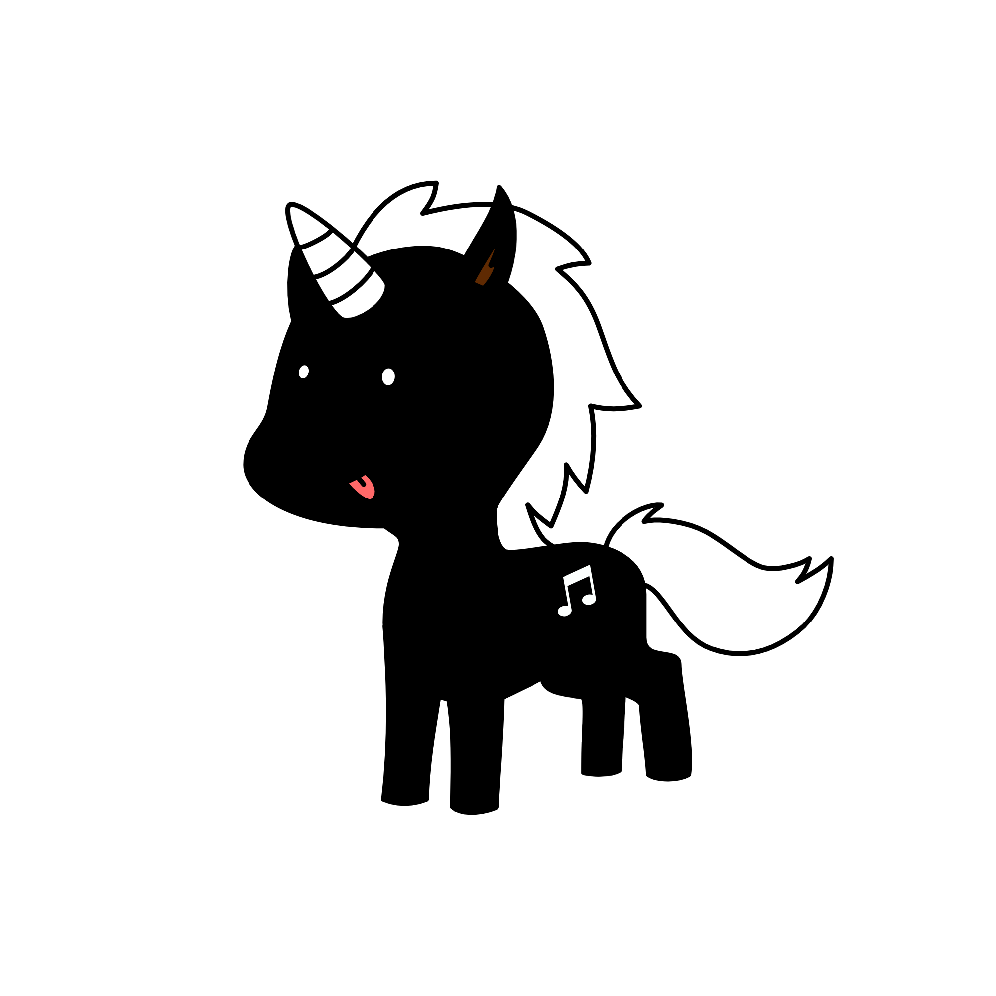 sprint(ghosty), the unicorn