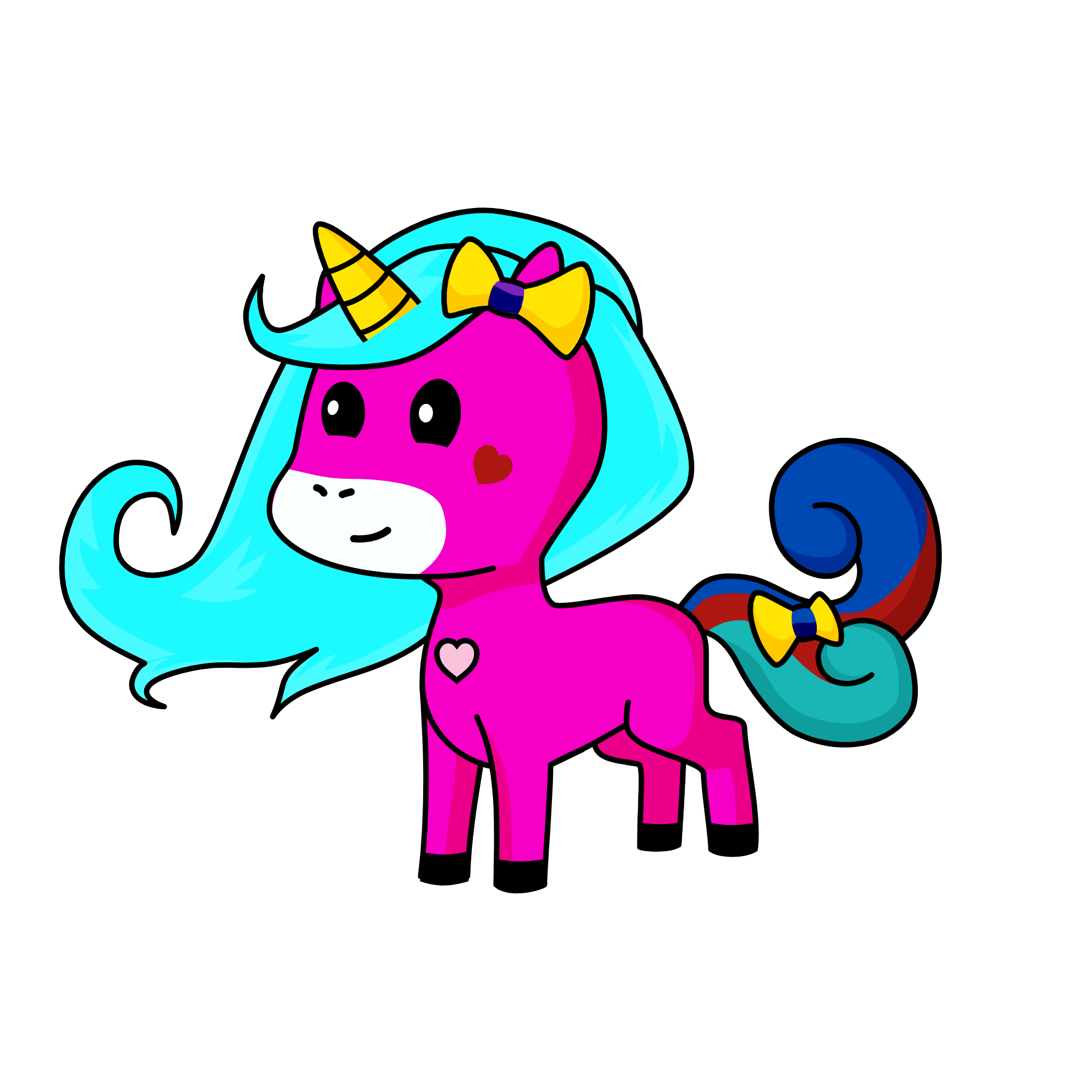 fluffy , the unicorn