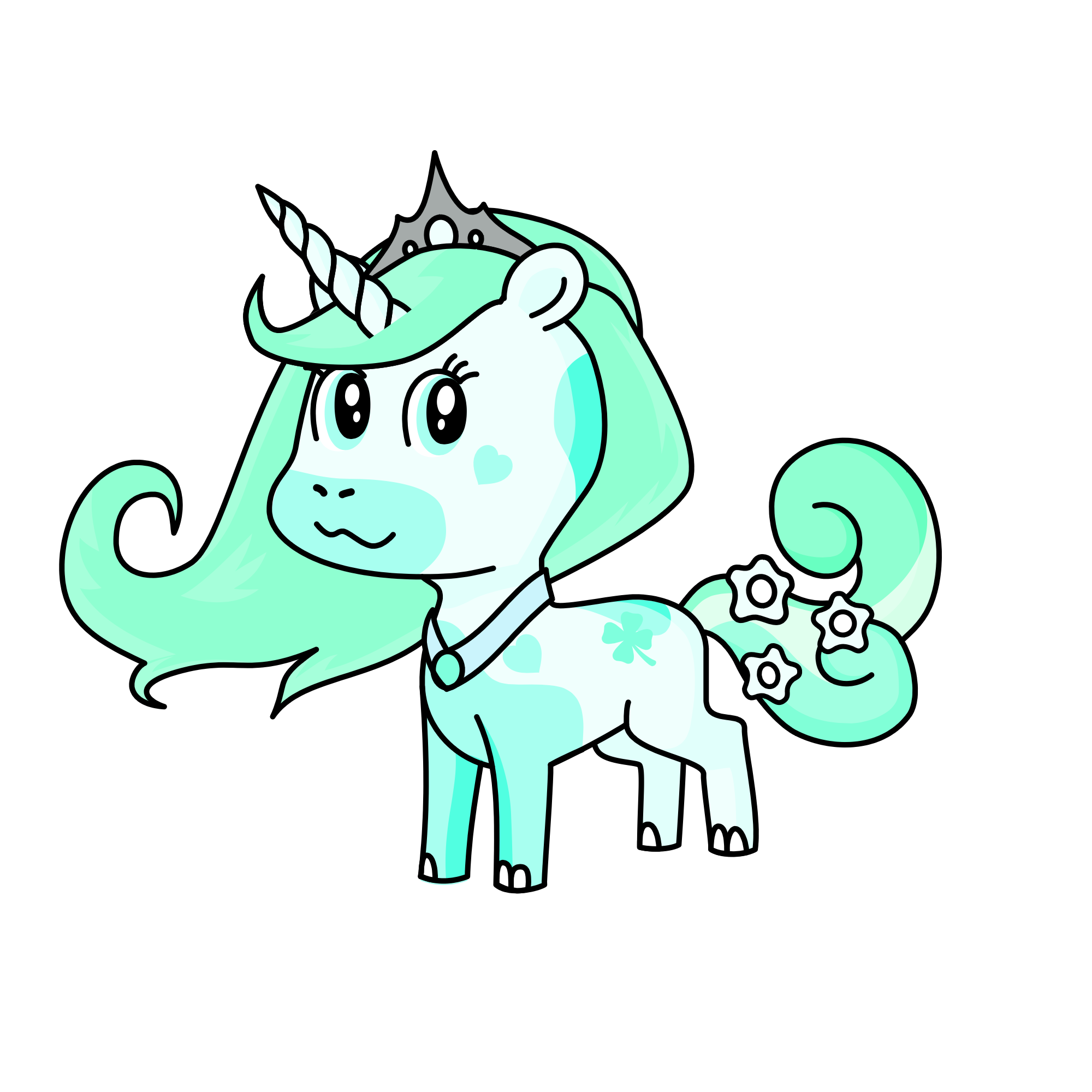 Princess peppermint , the unicorn