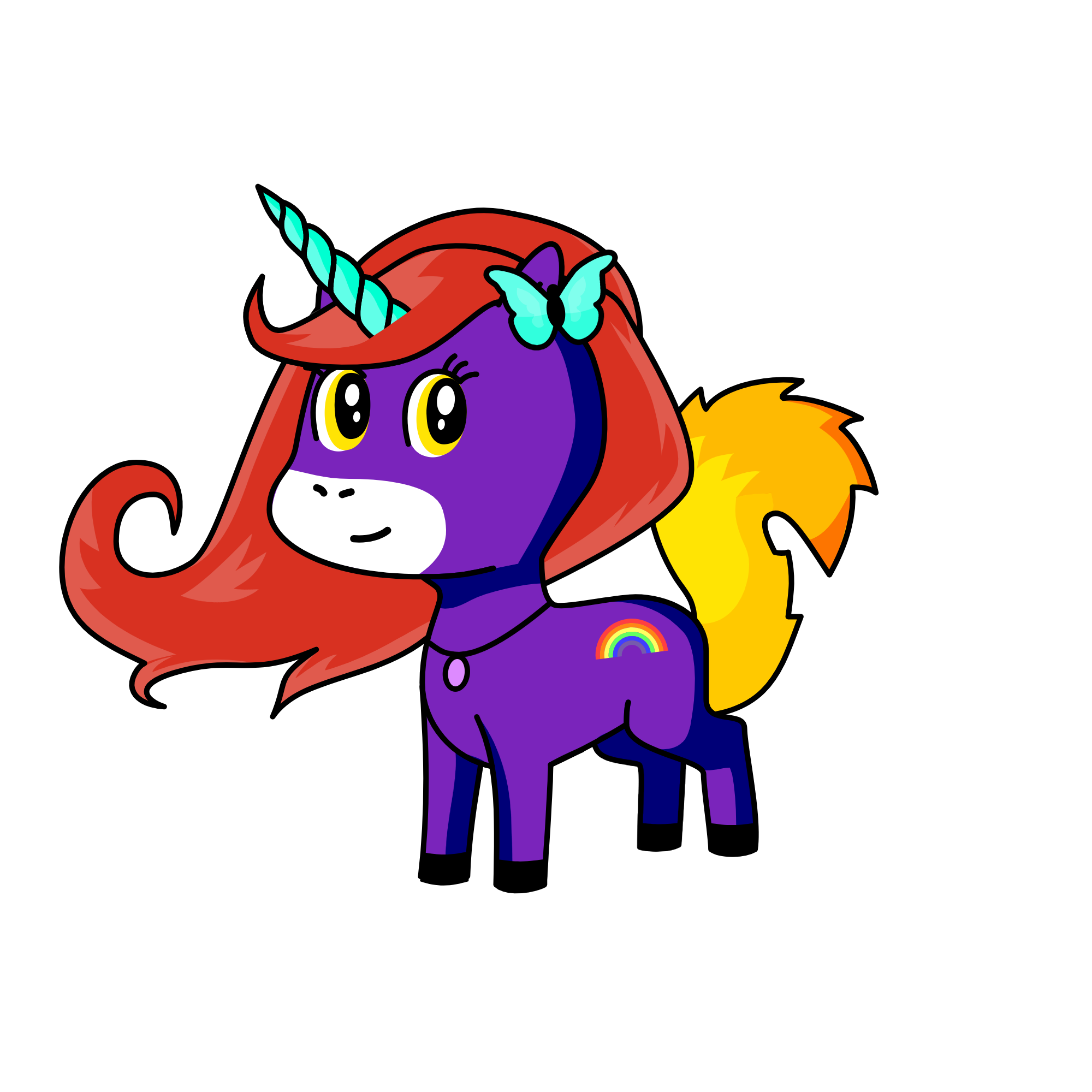princess, the unicorn
