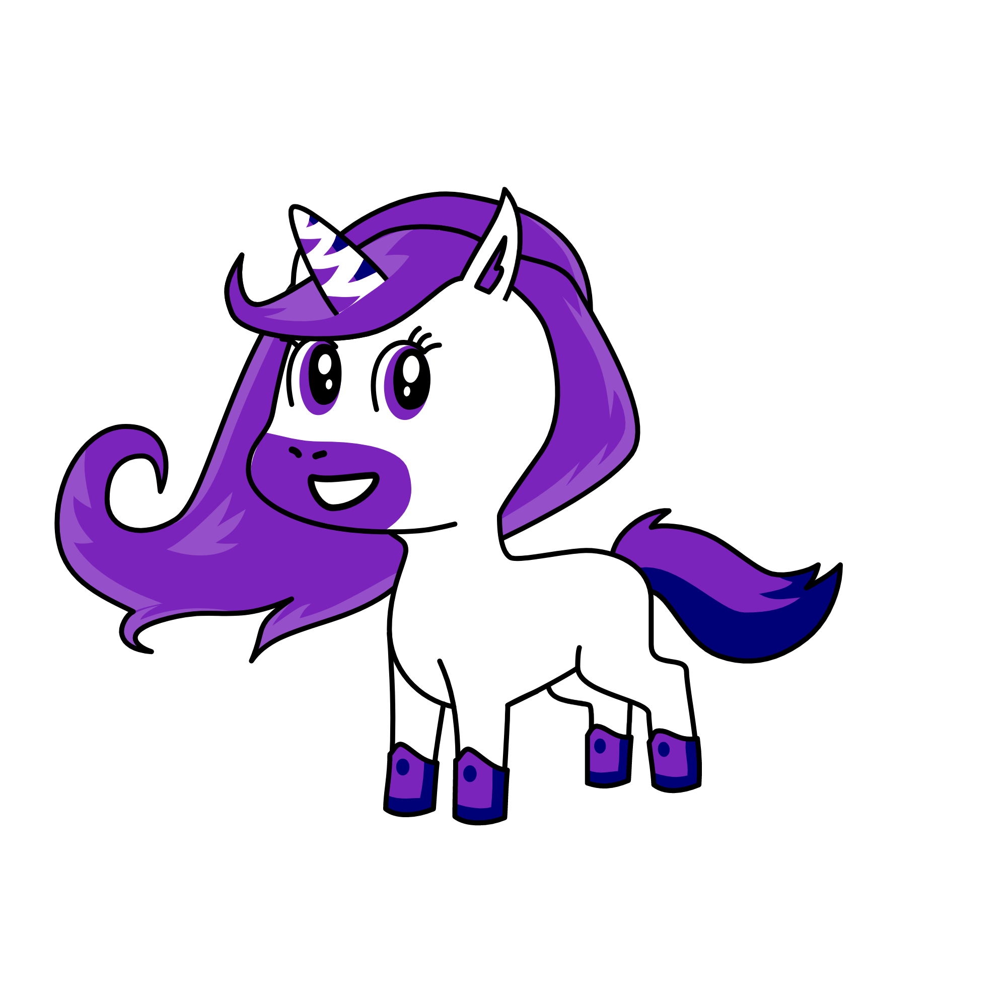Twilight, the unicorn