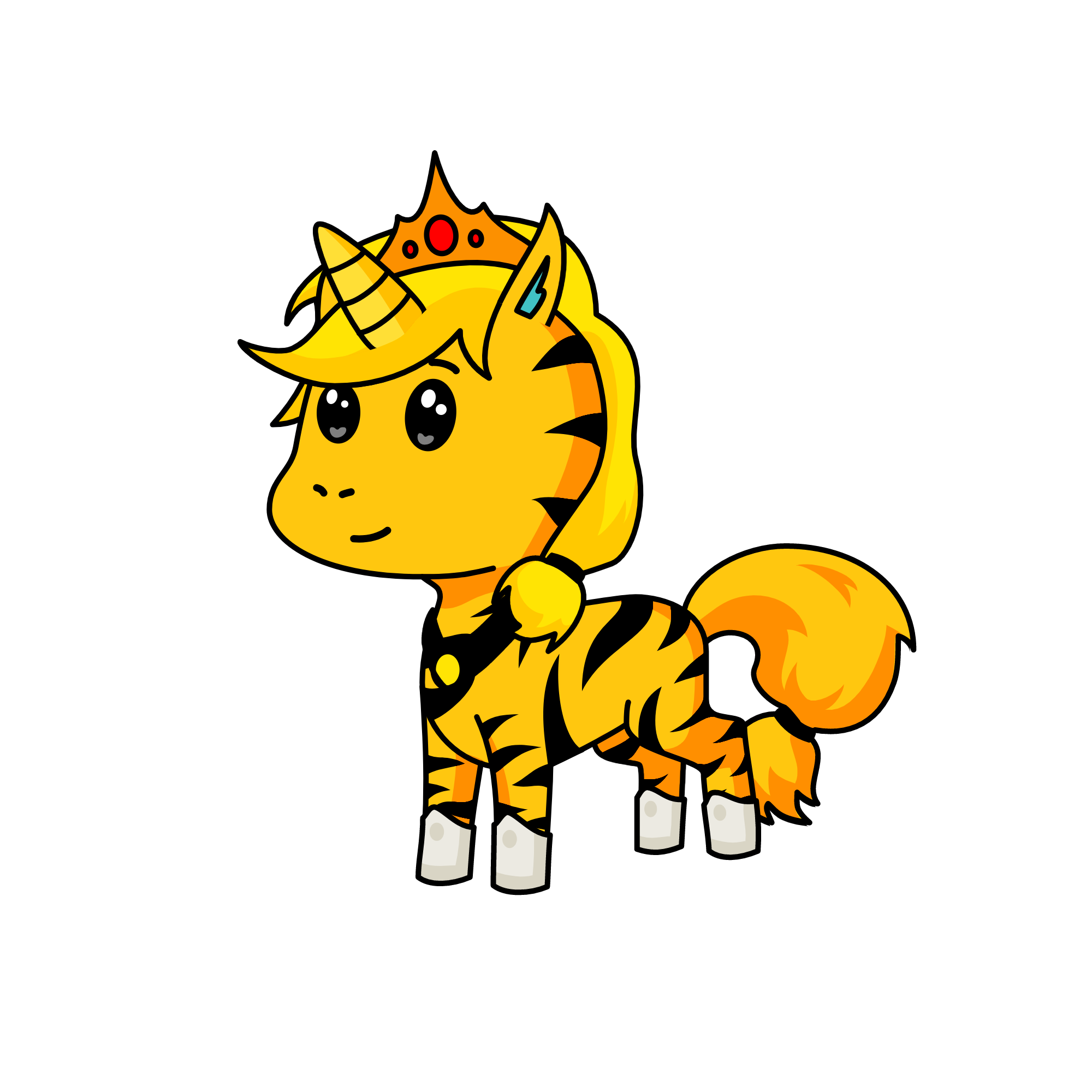 princess tiggy, the unicorn
