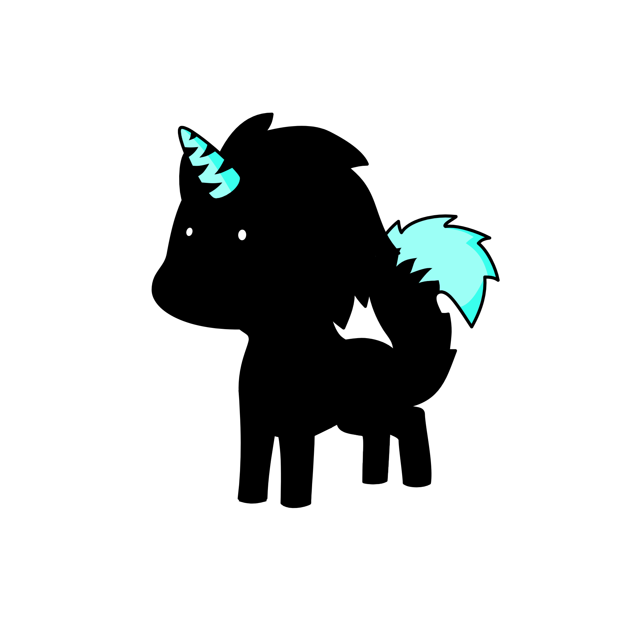 dark, the unicorn
