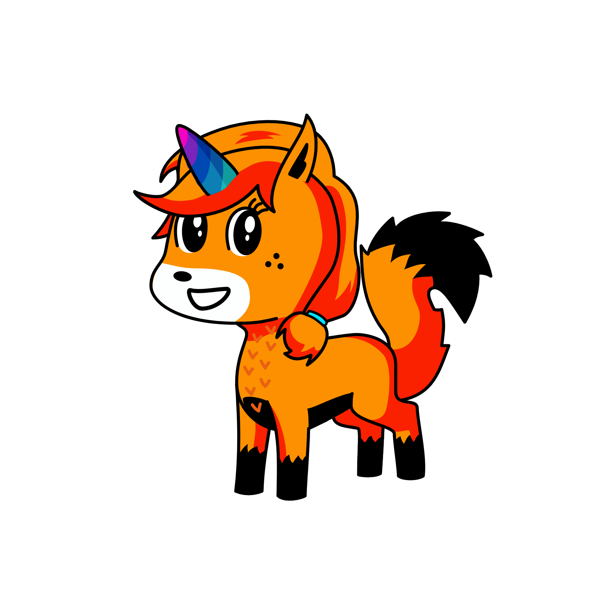 foxy, the unicorn