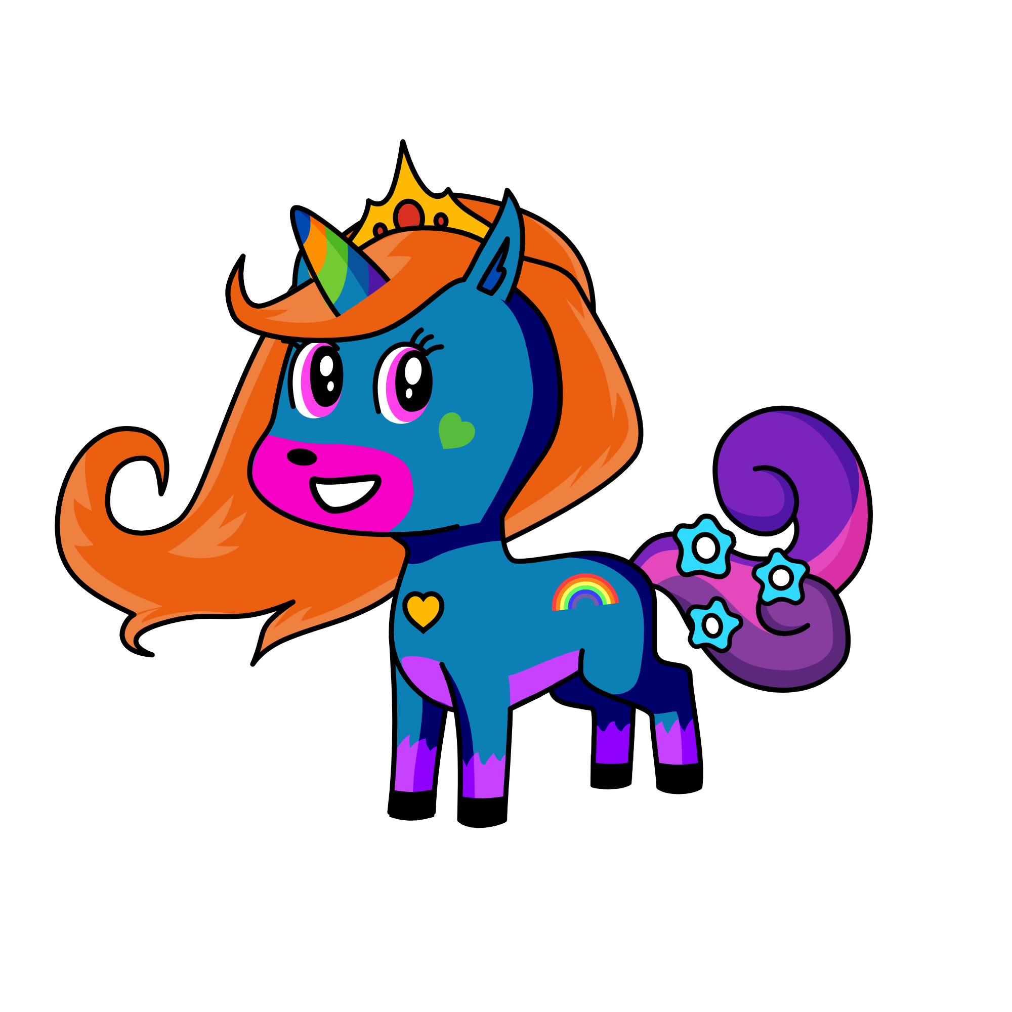 Saraphana, the unicorn