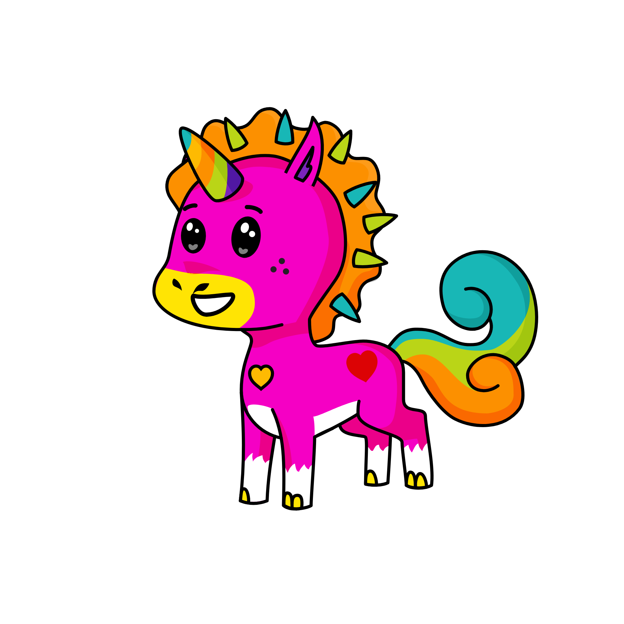 ABC, the unicorn