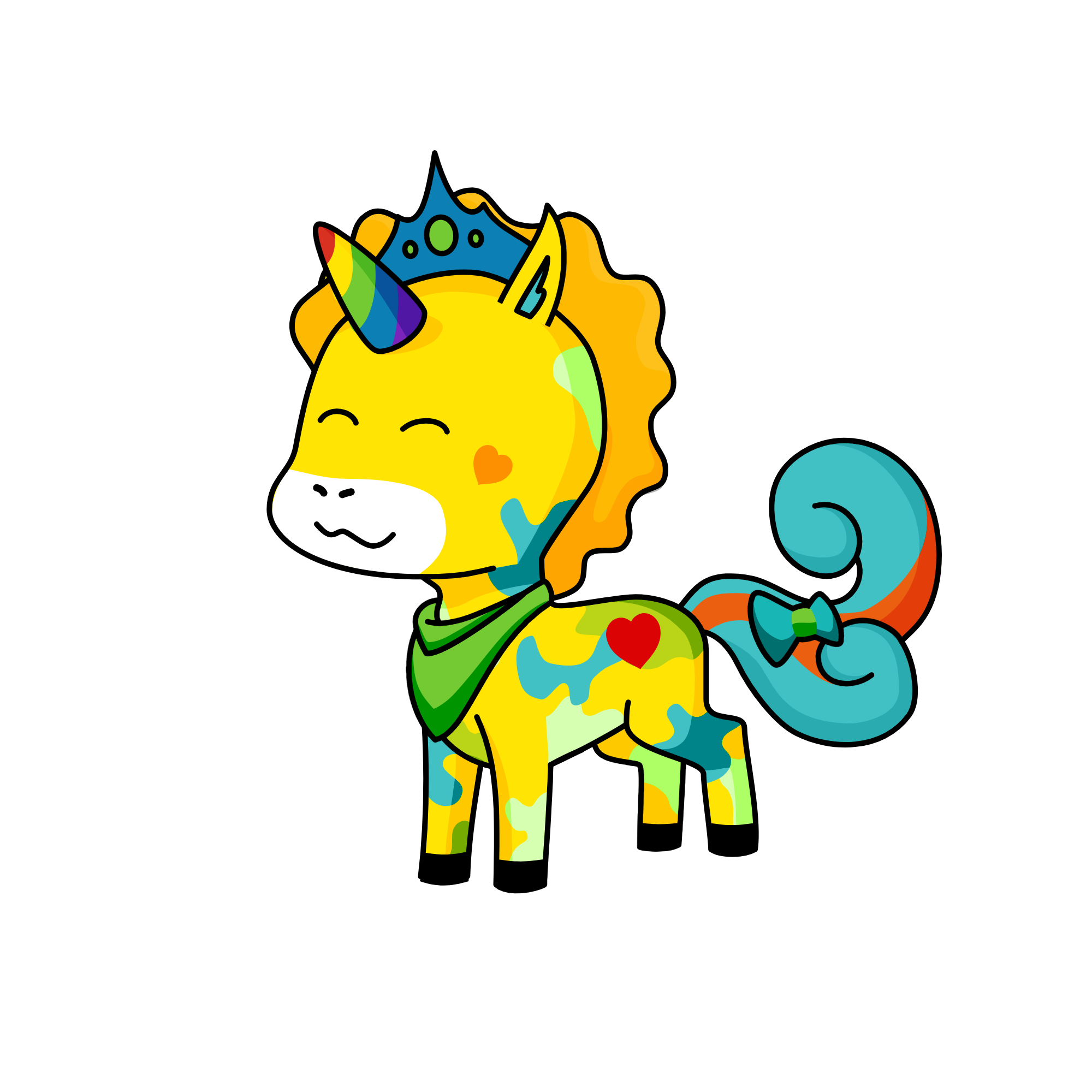 shine, the unicorn