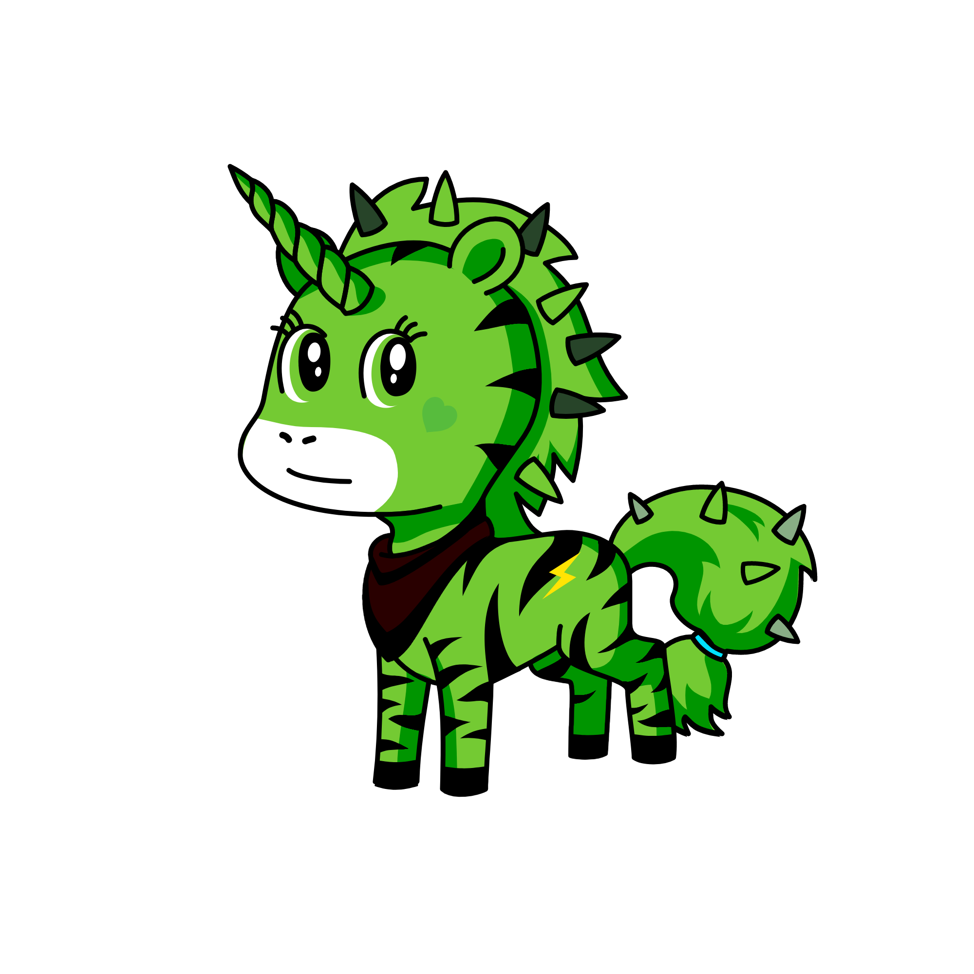 Jade, the unicorn