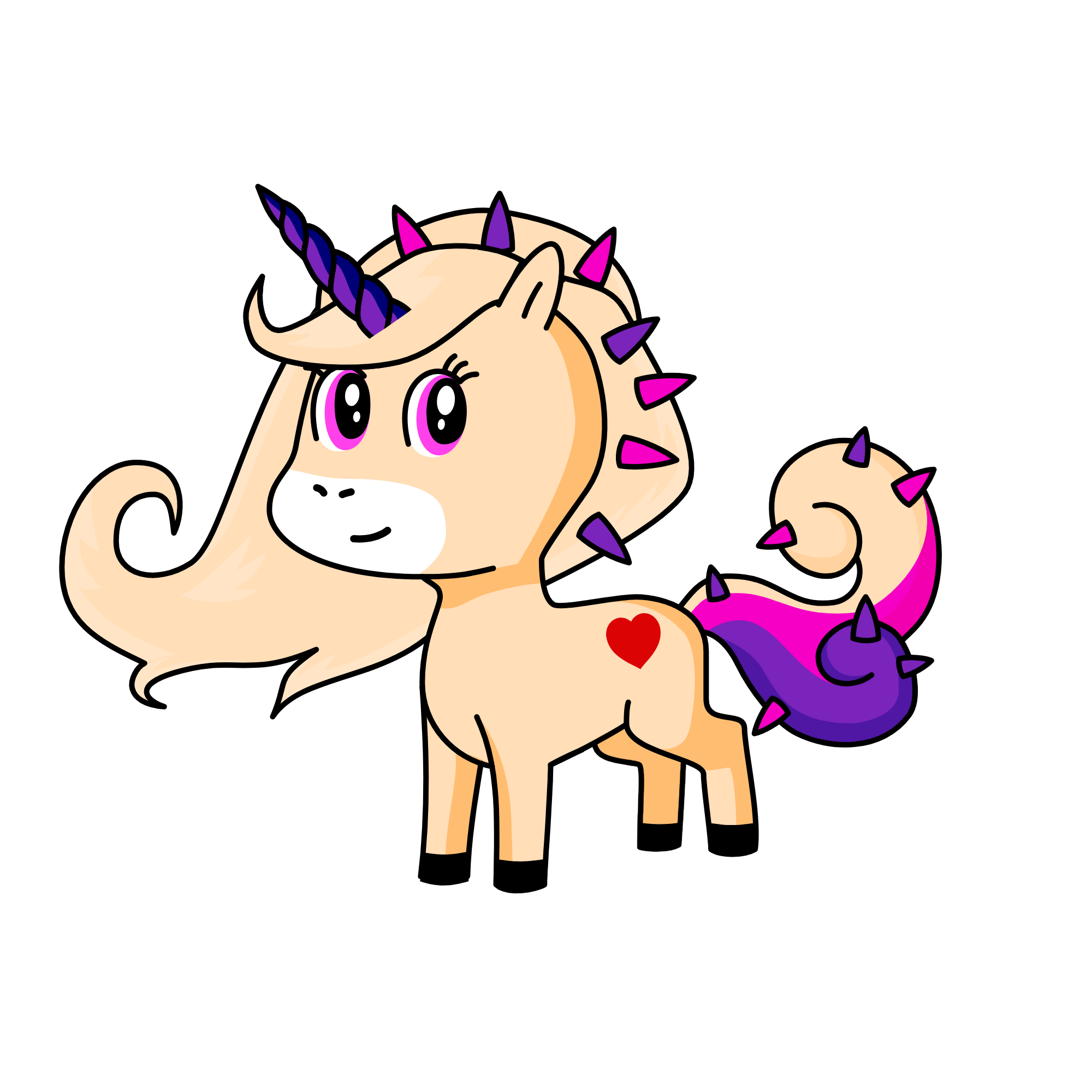 Repunzel, the unicorn