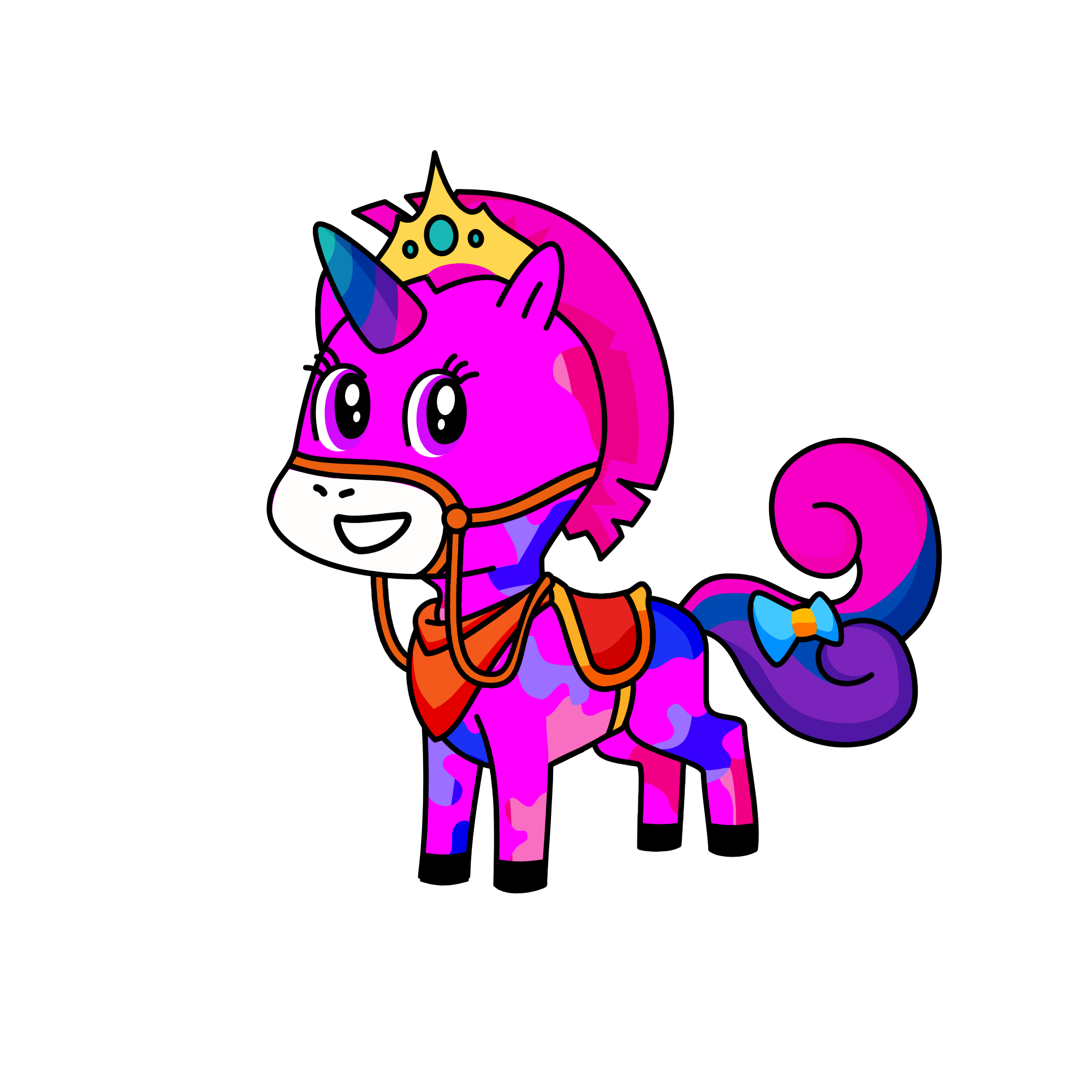 princess, the unicorn