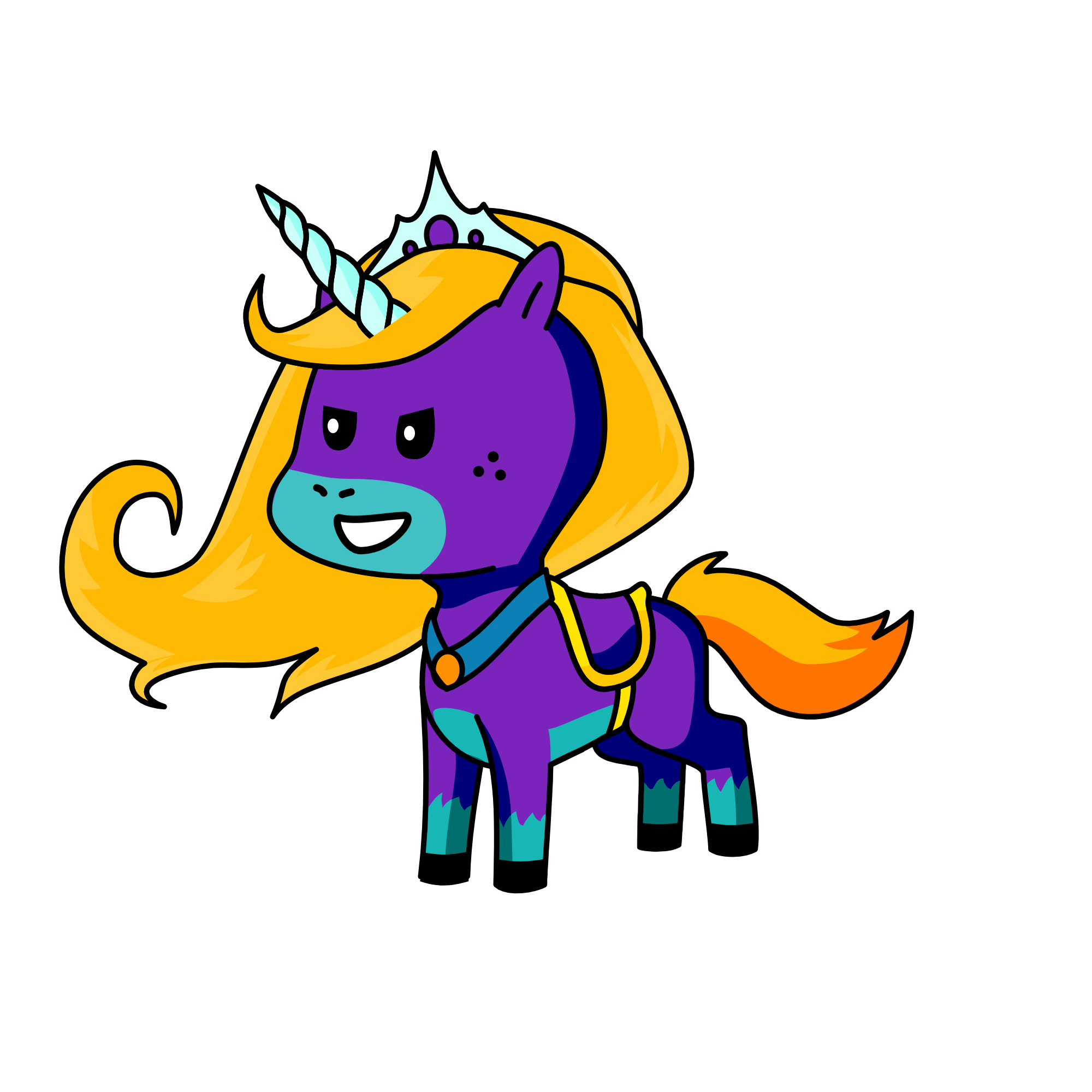 mel, the unicorn