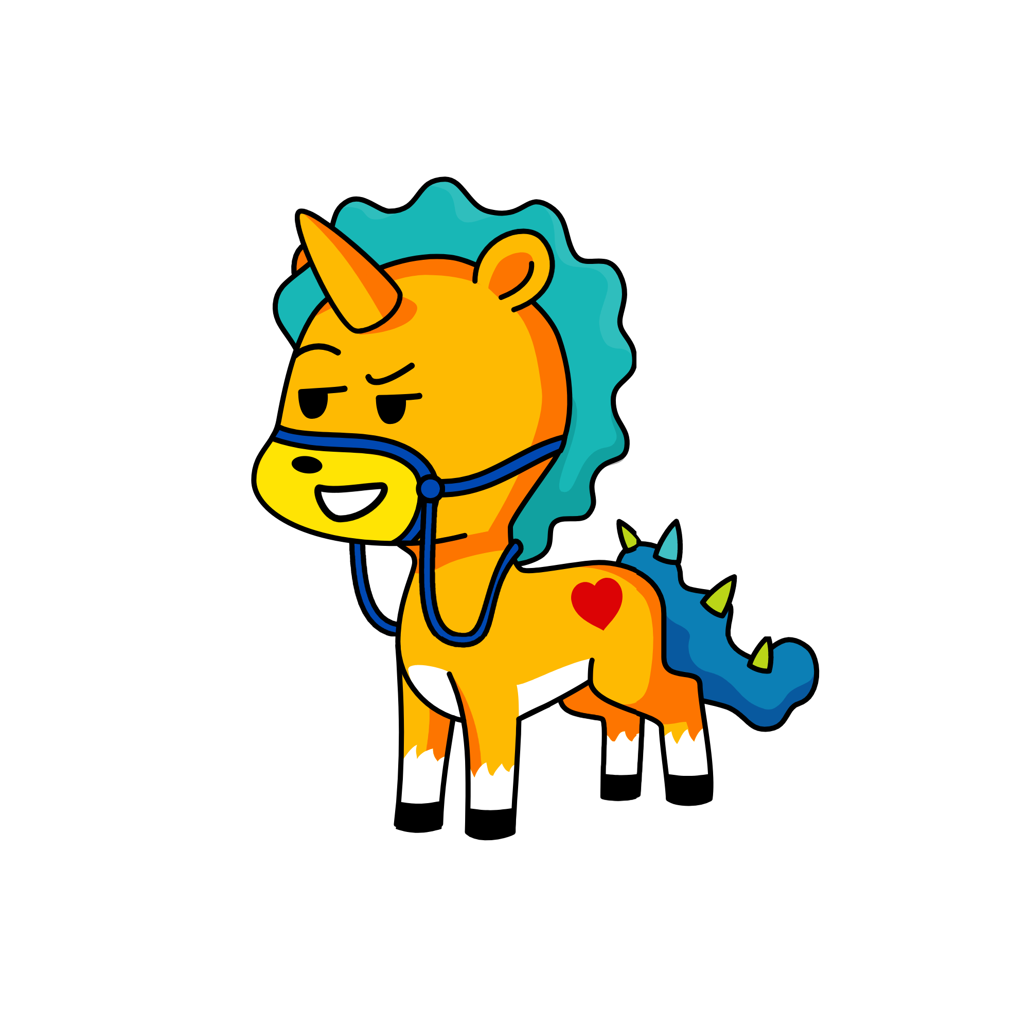 Crazy, the unicorn