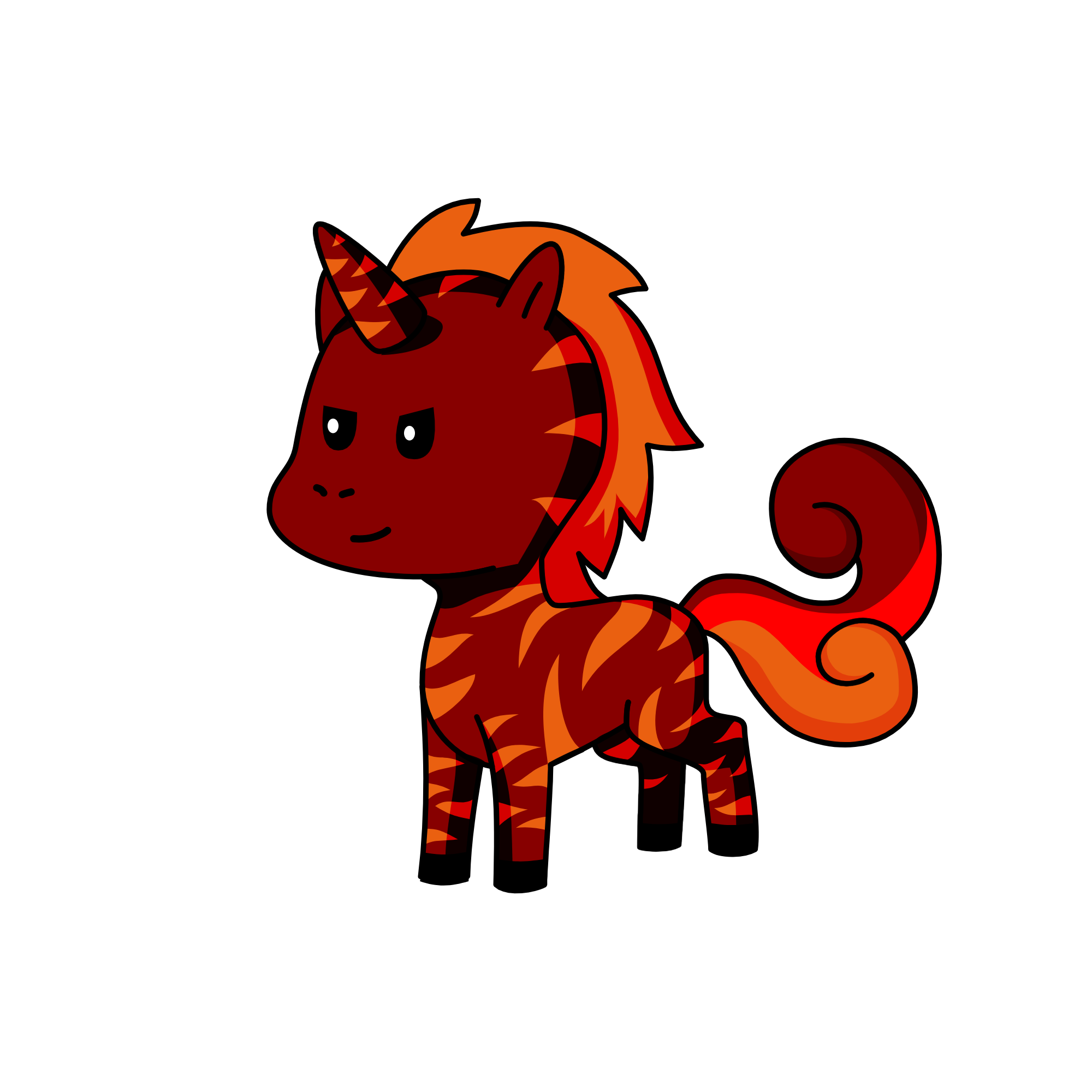 fire, the unicorn
