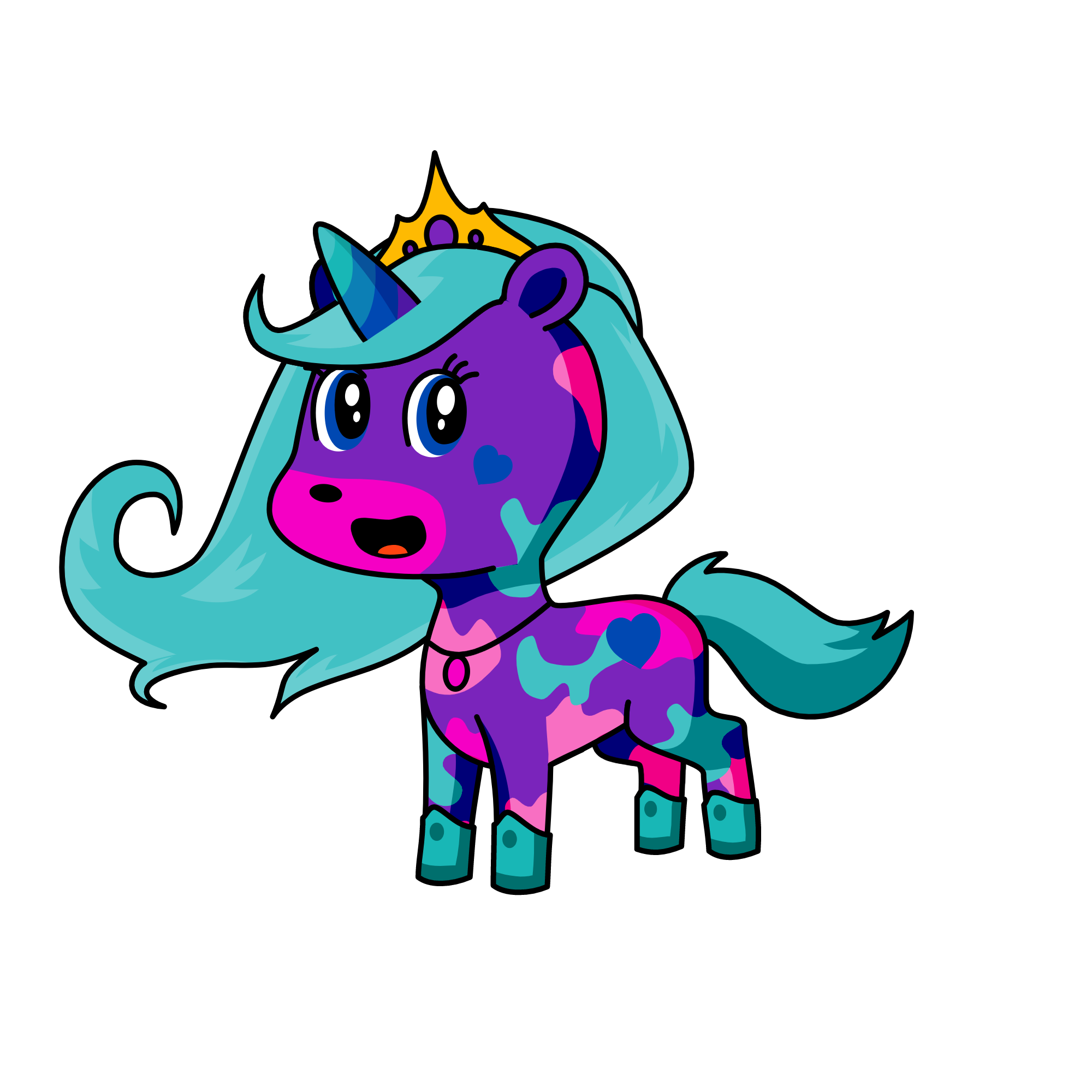 Amelia, the unicorn