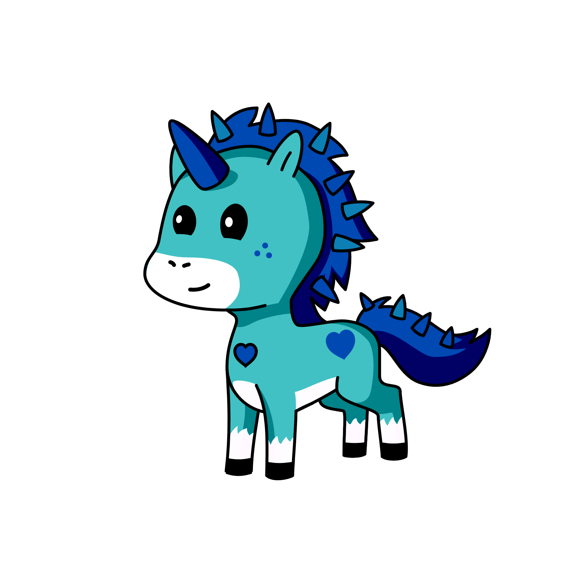 Dinouni, the unicorn