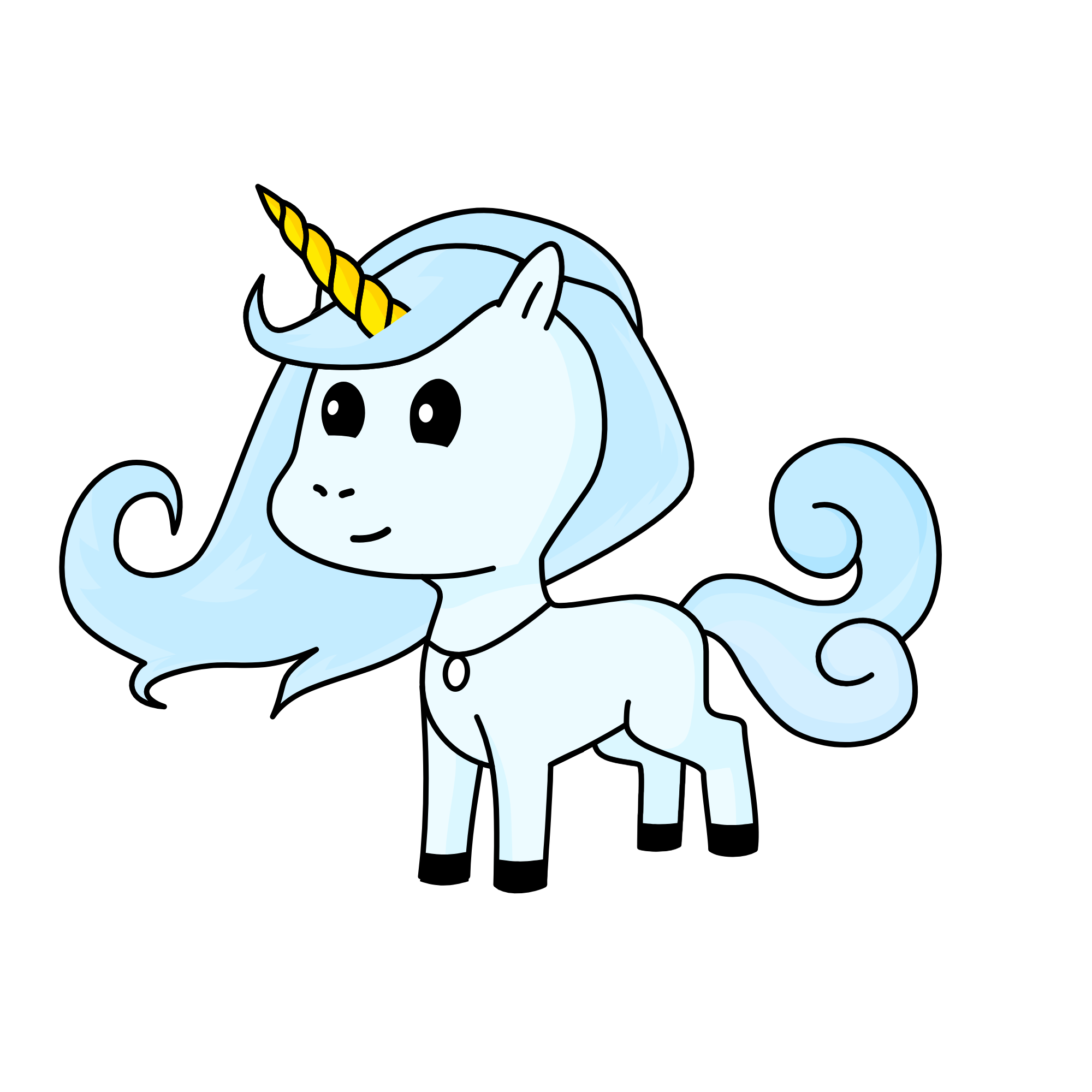 Sky, the unicorn