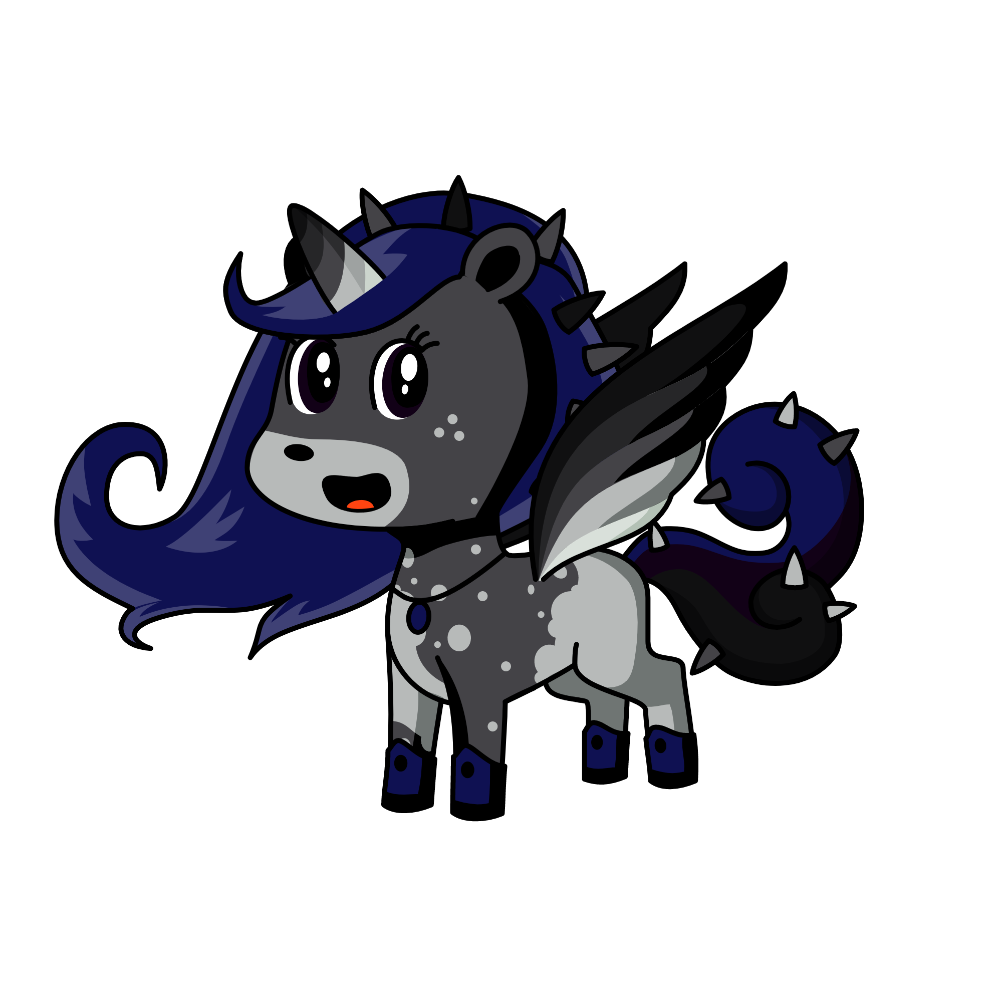 Midnight, the unicorn