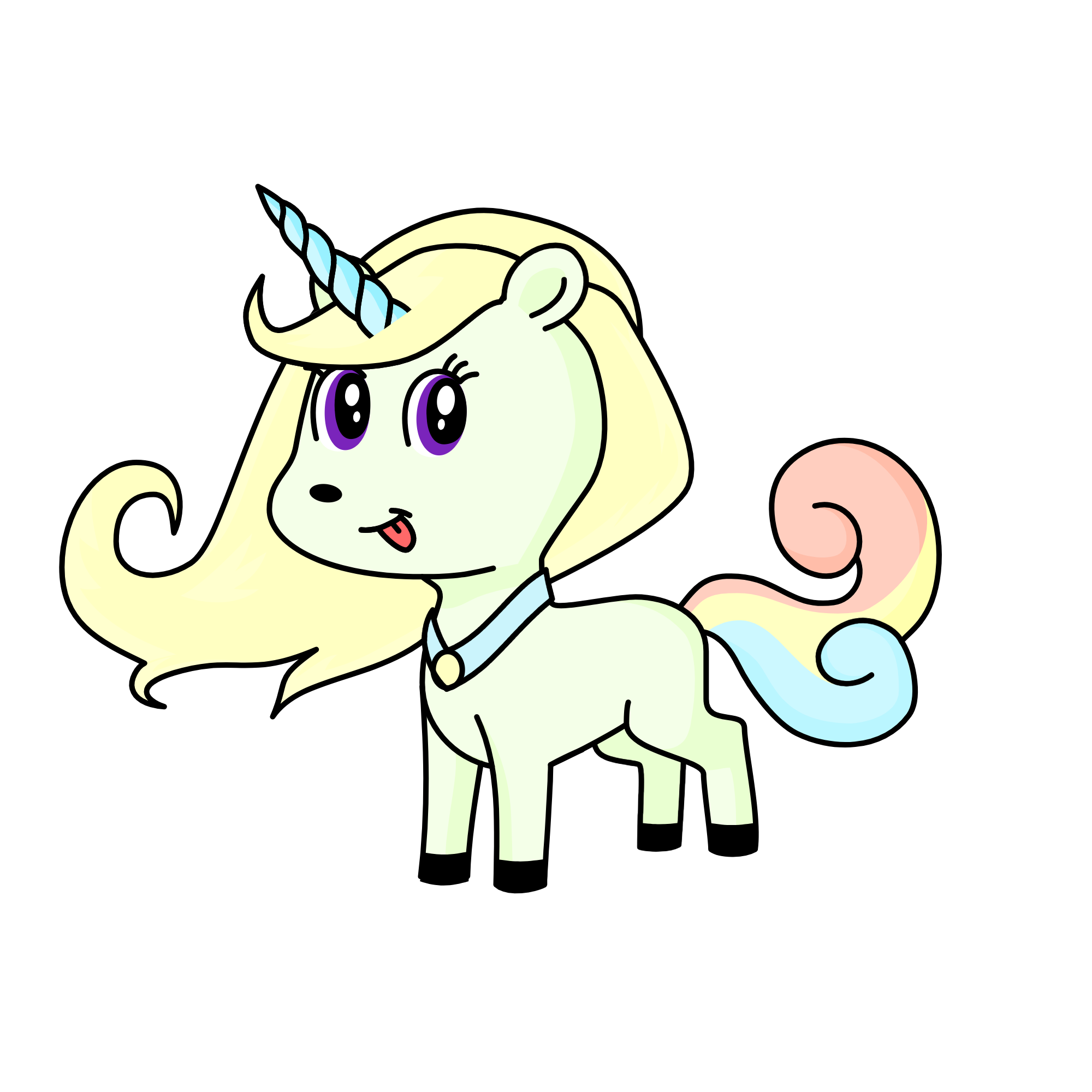 Princess Celestia, the unicorn
