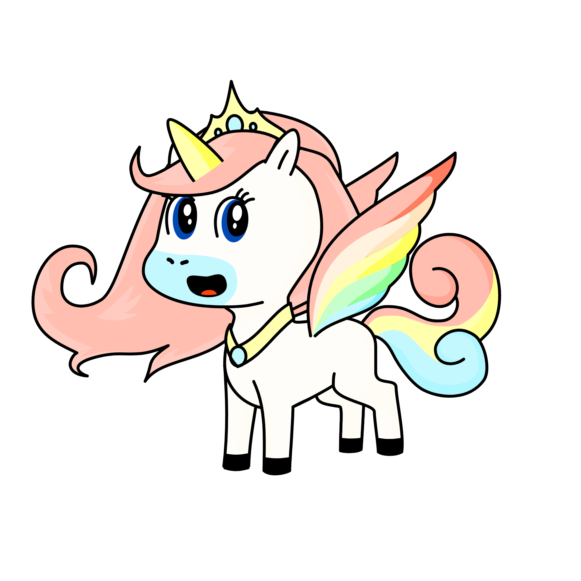 Princess Celestia , the unicorn