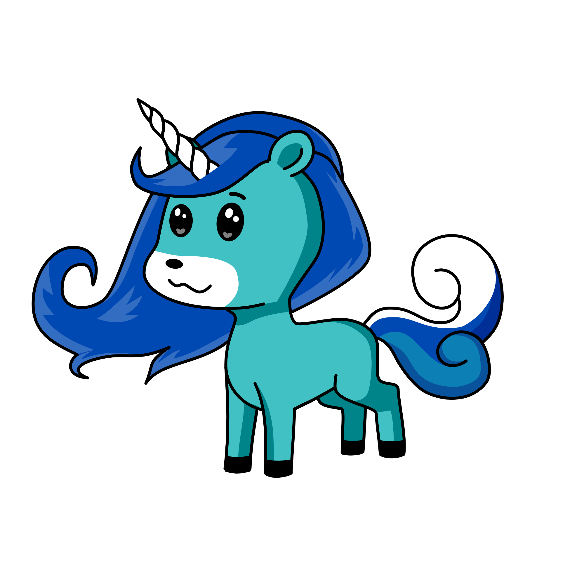 Icy Joanna, the unicorn
