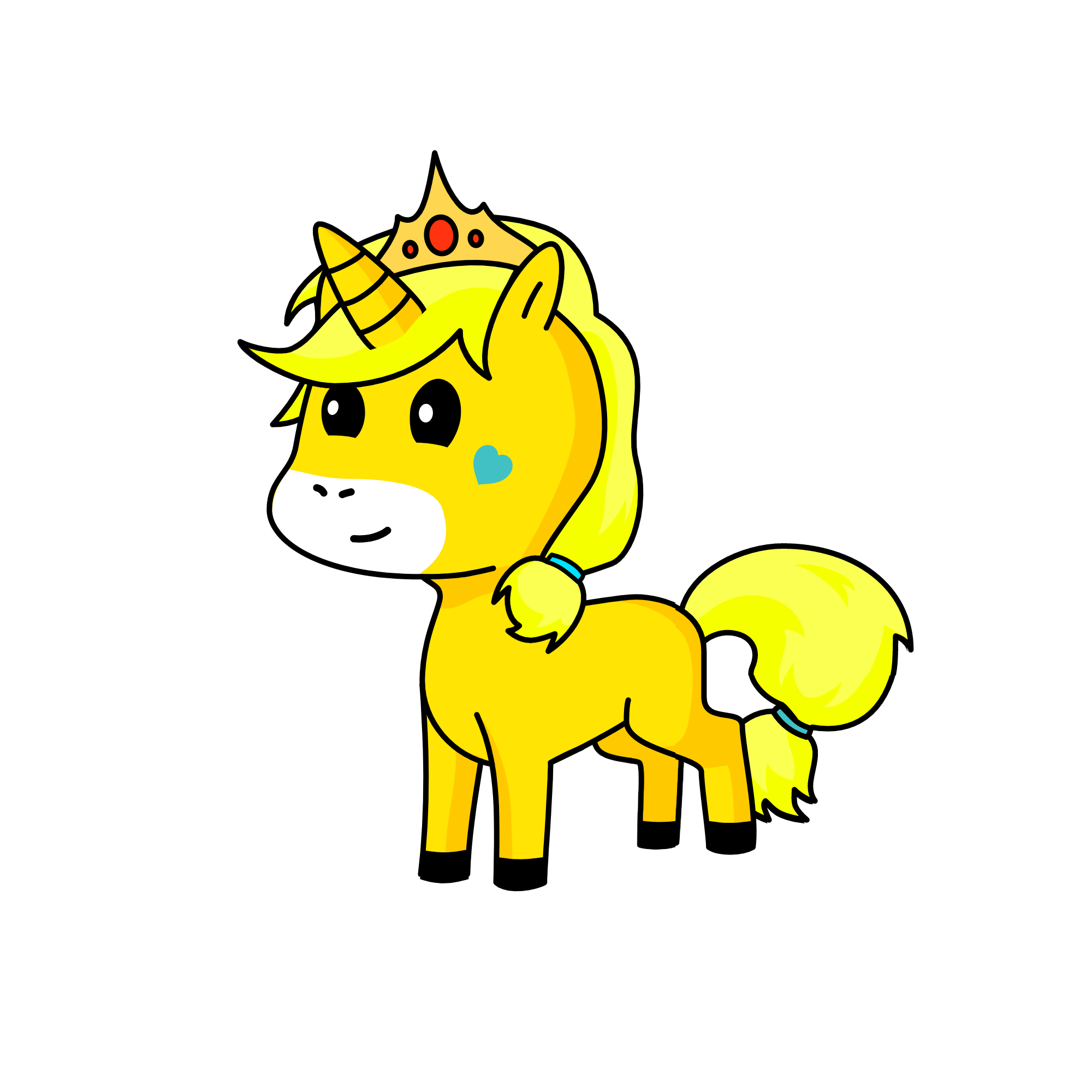 Sunshine, the unicorn