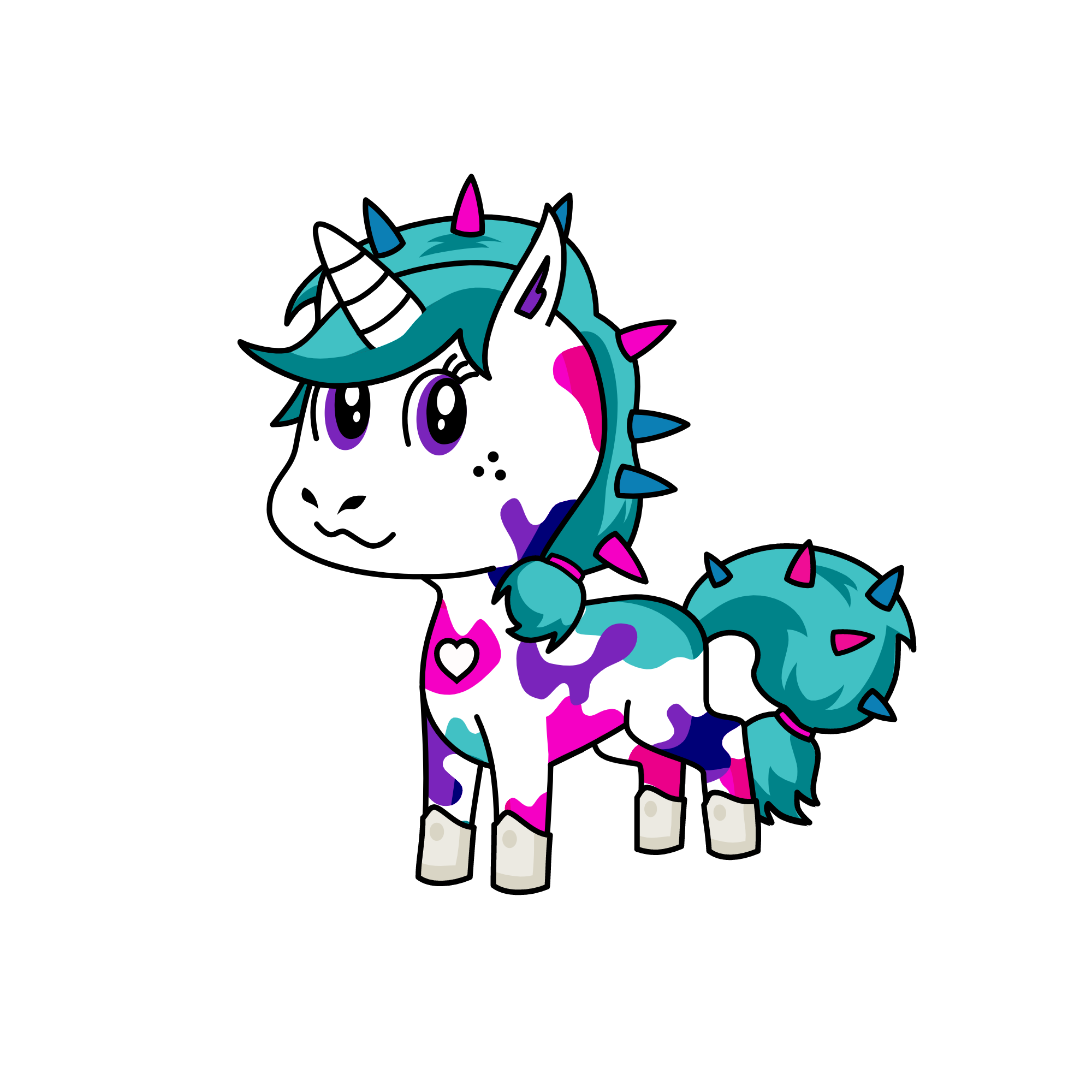 ColorSpark, the unicorn