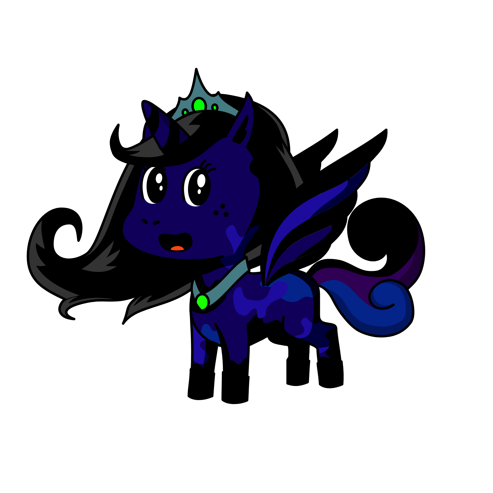 Luna, the unicorn