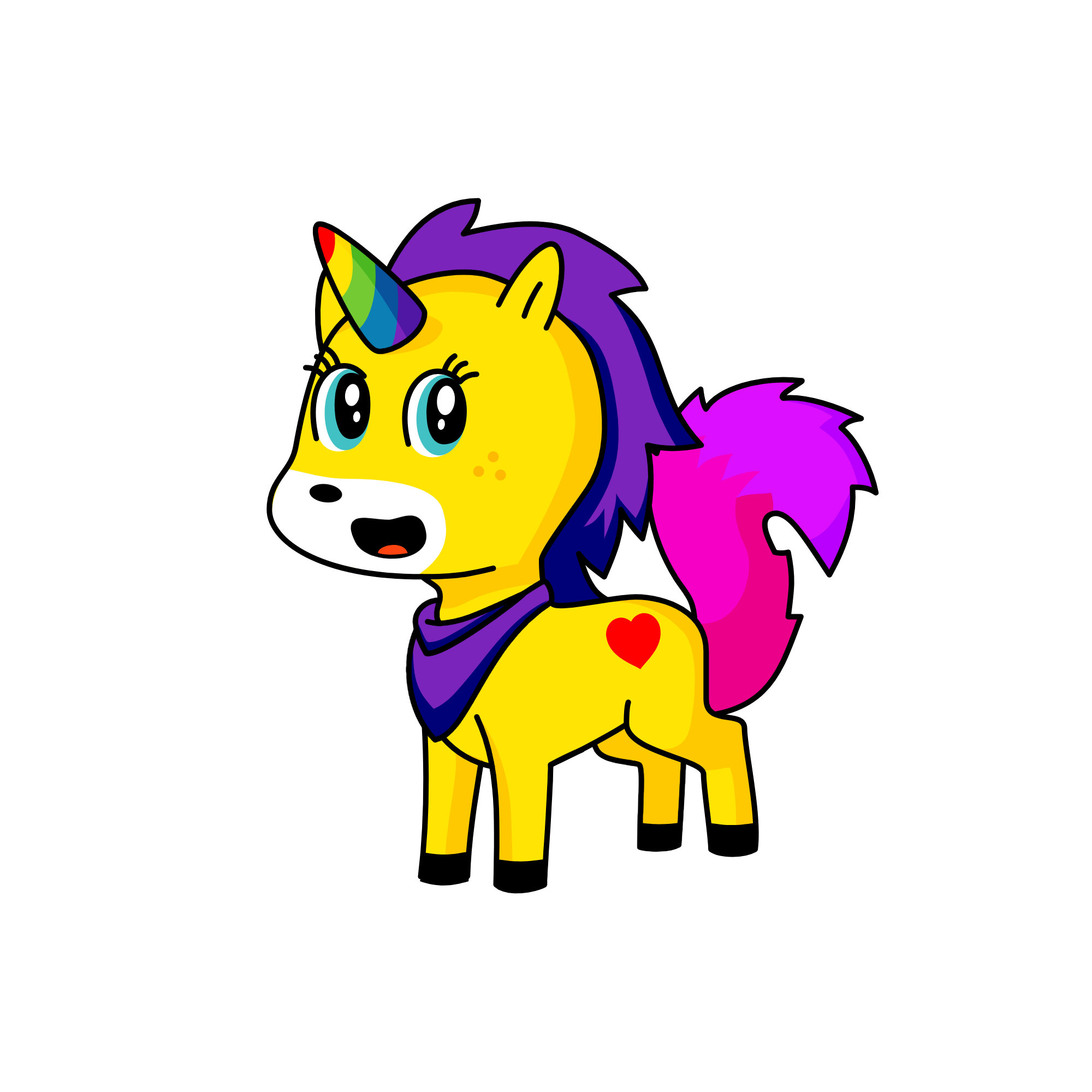 Sevgi, the unicorn