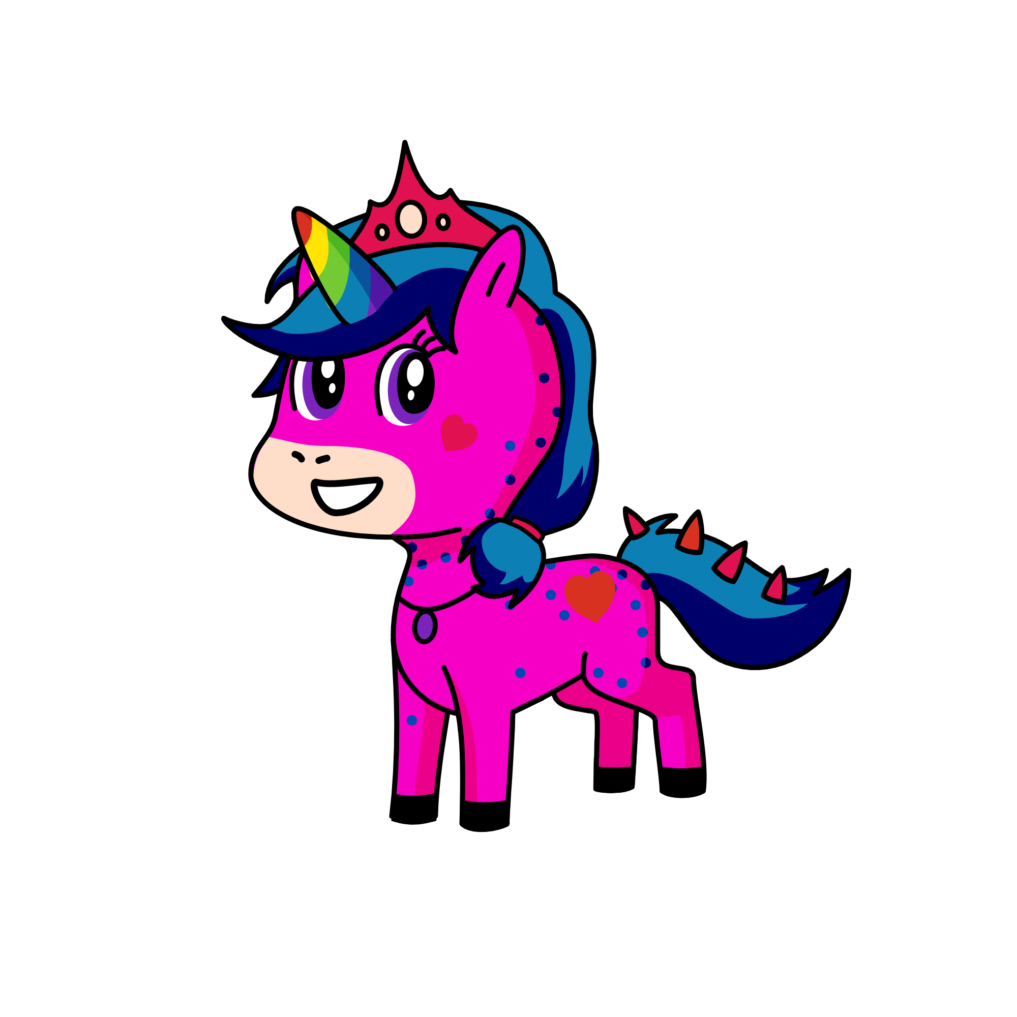 Shiga, the unicorn