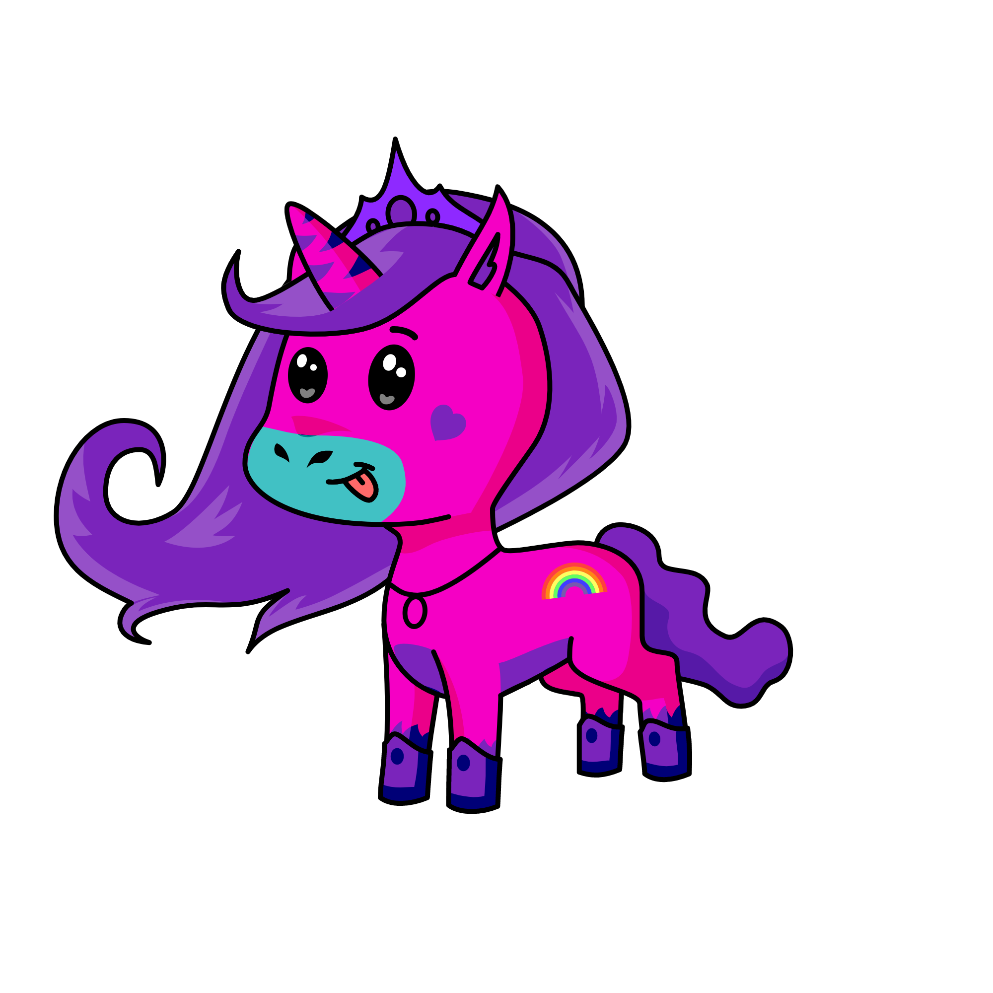Nessiah, the unicorn