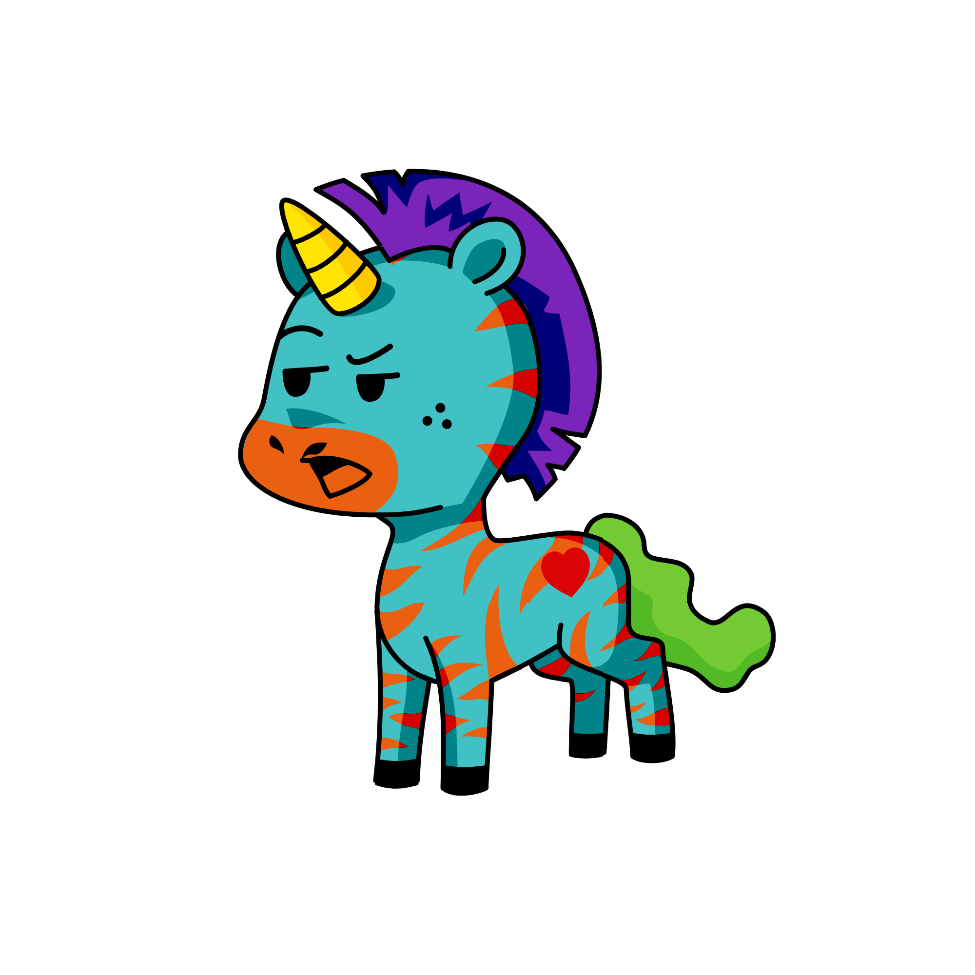 my worst one, the unicorn