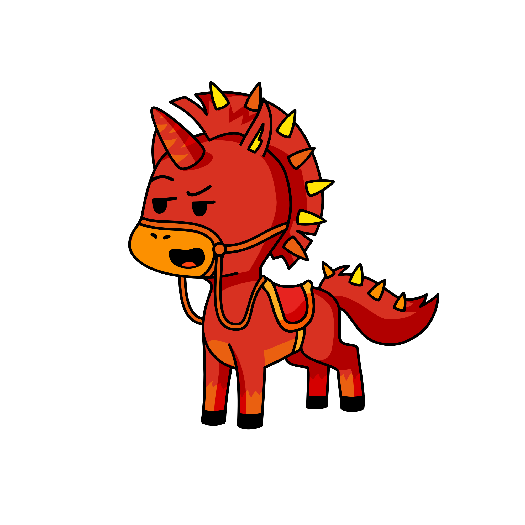 fire, the unicorn