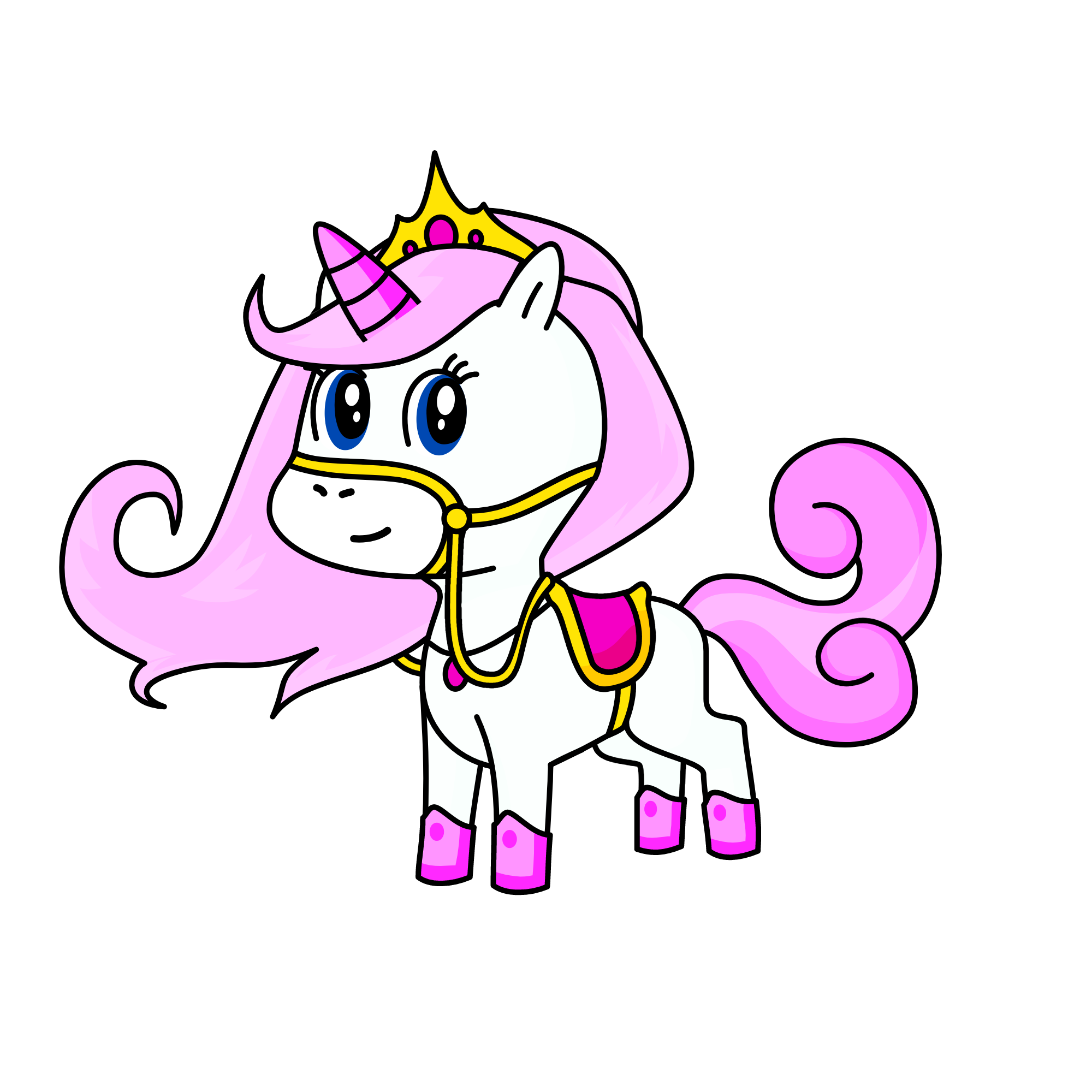 Cotton Candy Princess, the unicorn