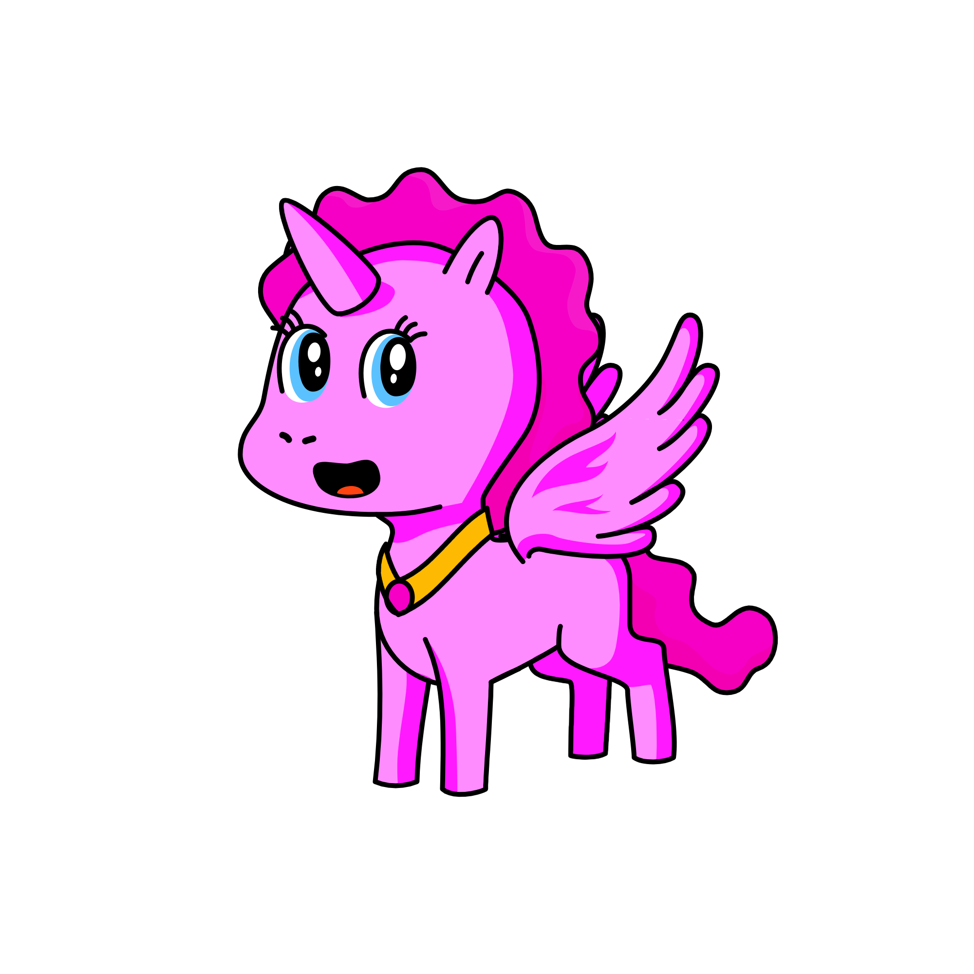Pinkie Pie, the unicorn