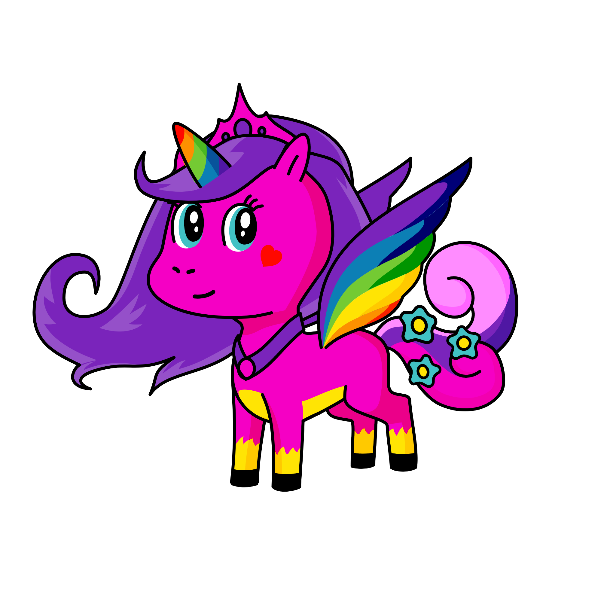 "Lily", the unicorn