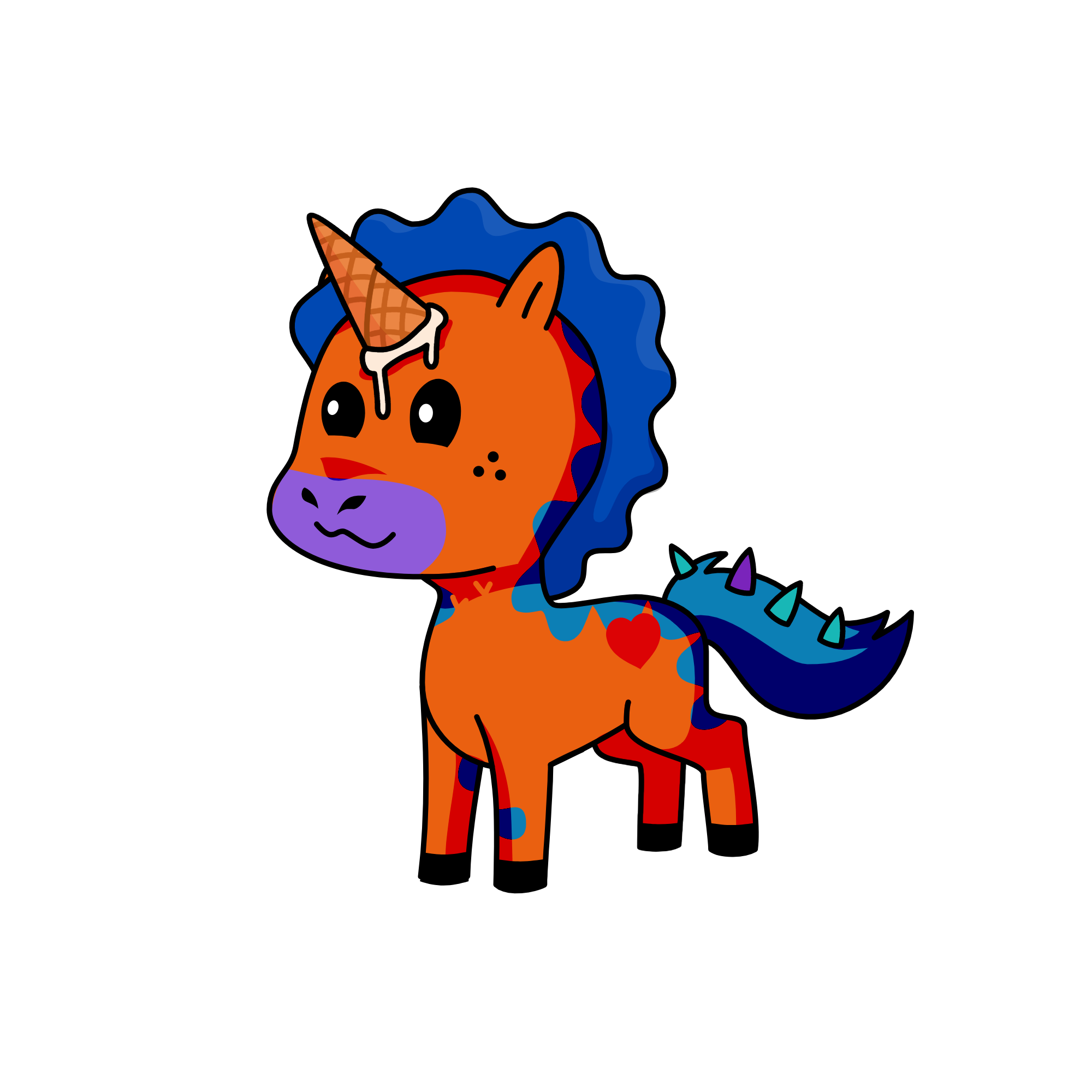 rocky, the unicorn
