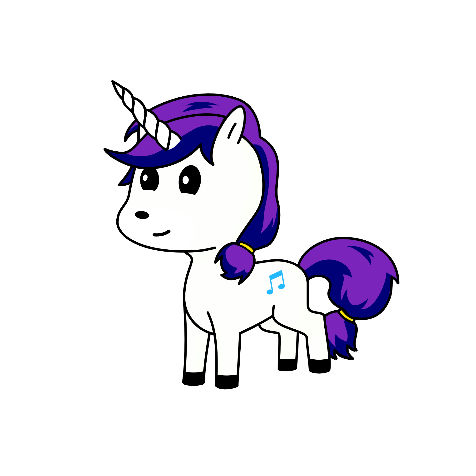 Baby Rarity, the unicorn