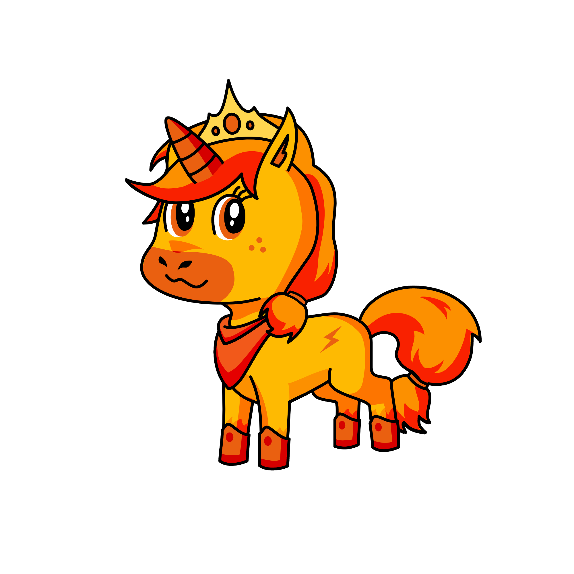 Spark (*queen of the fire realm, the unicorn