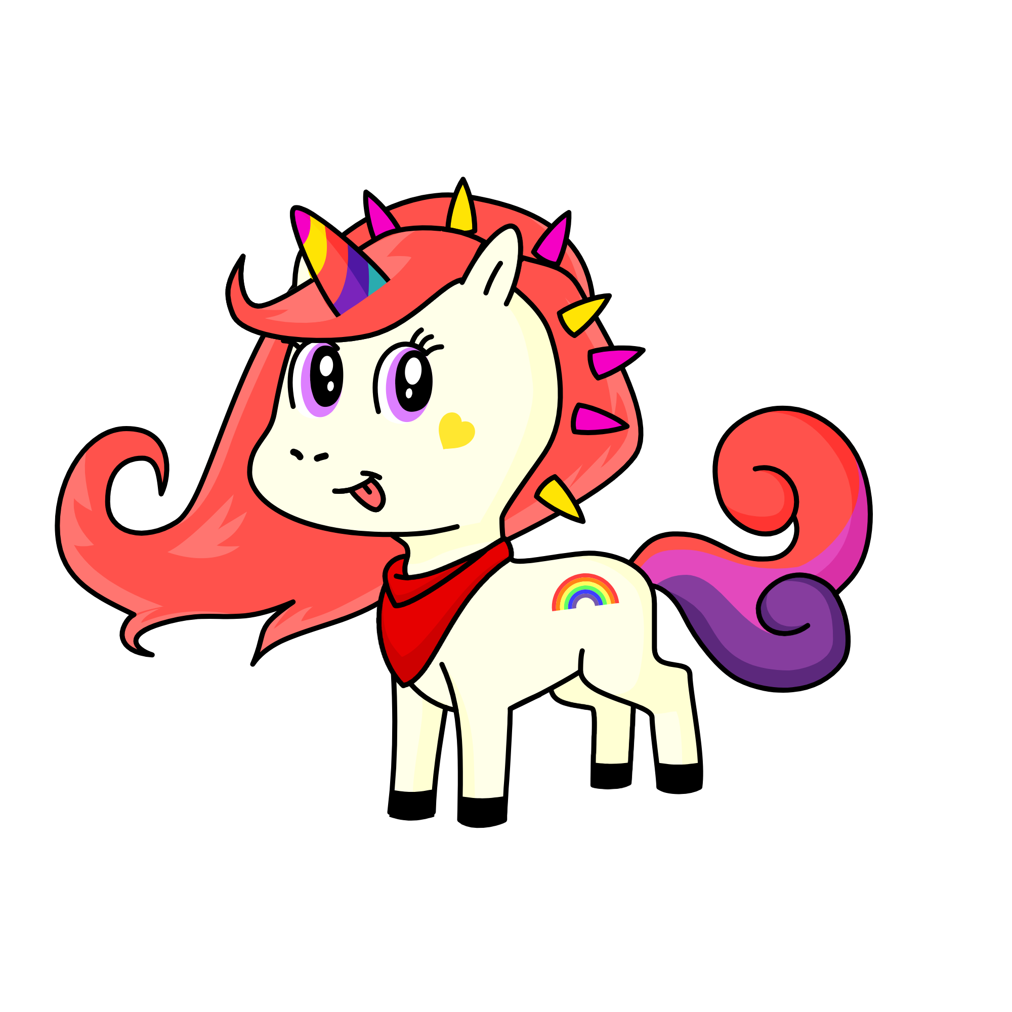 Malu, the unicorn