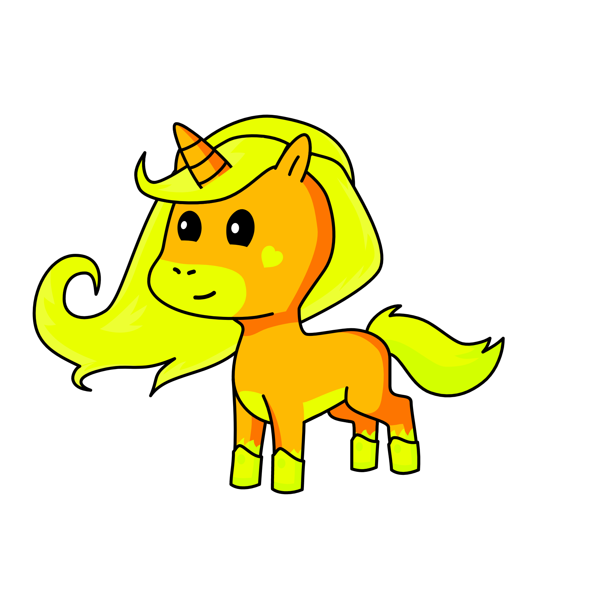 Lemon, the unicorn
