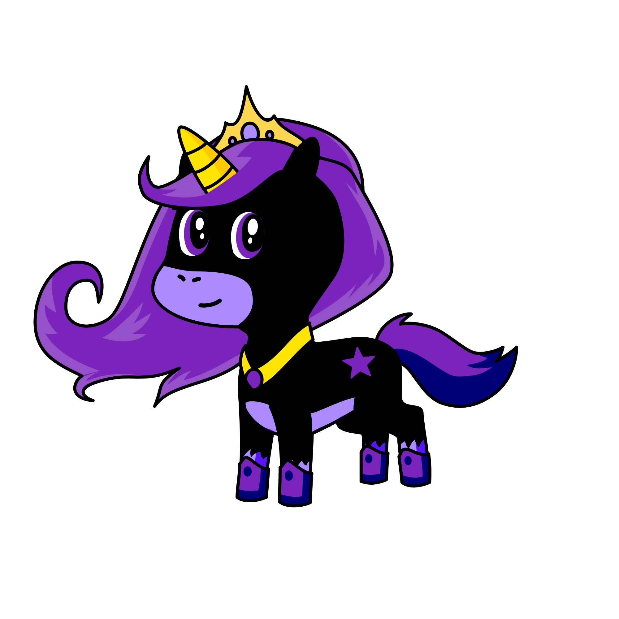 Princess Midnight, the unicorn