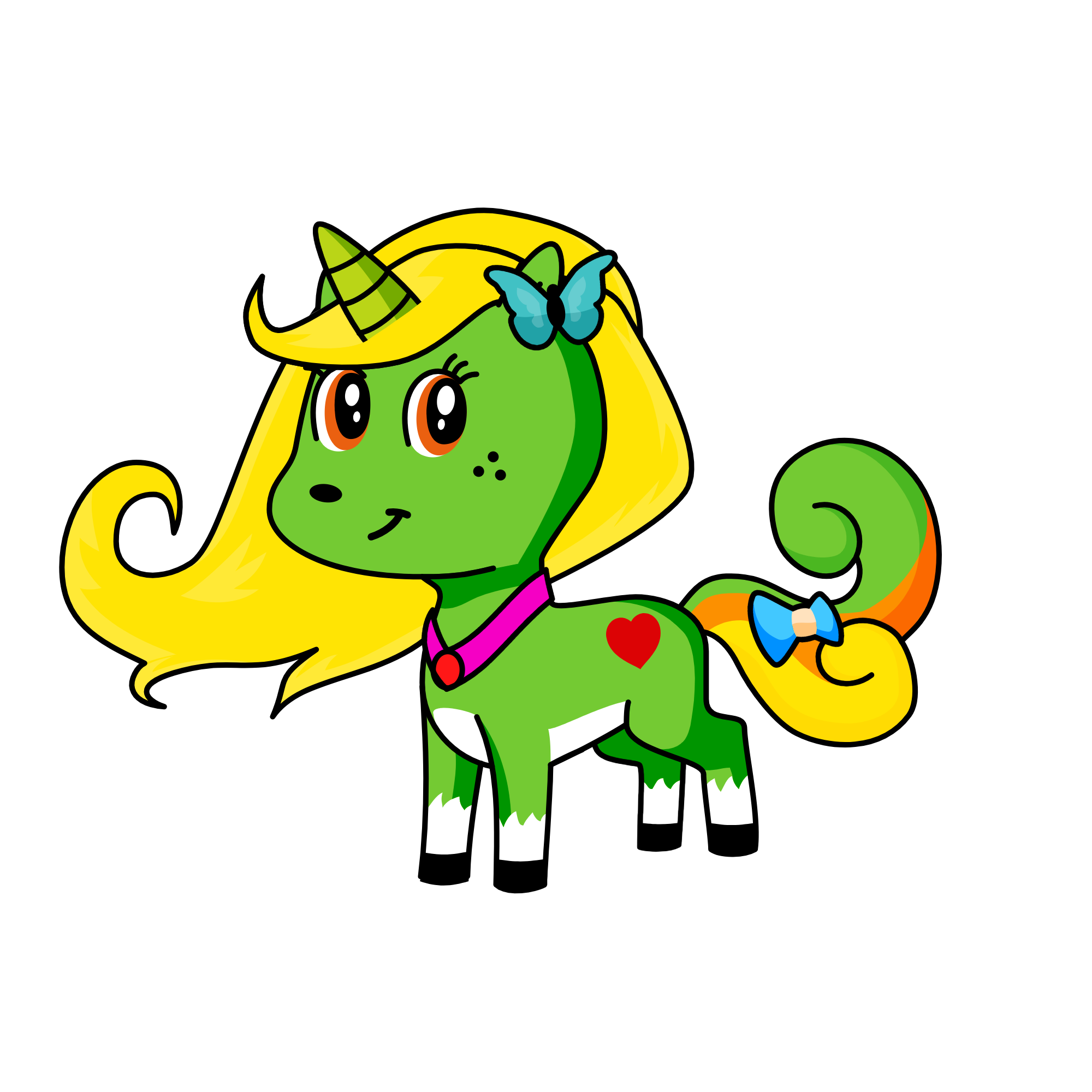 Shimmer, the unicorn