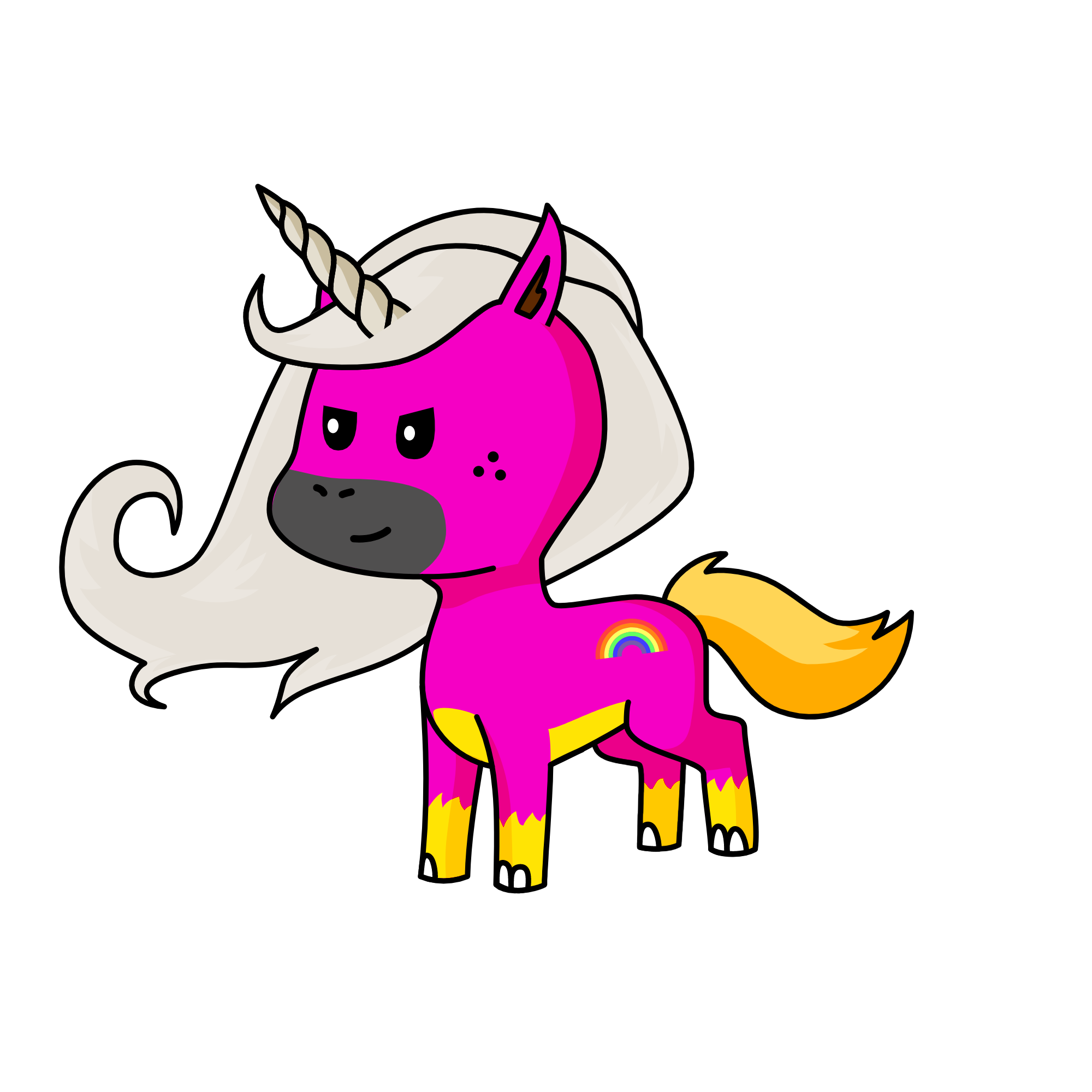 corn, the unicorn