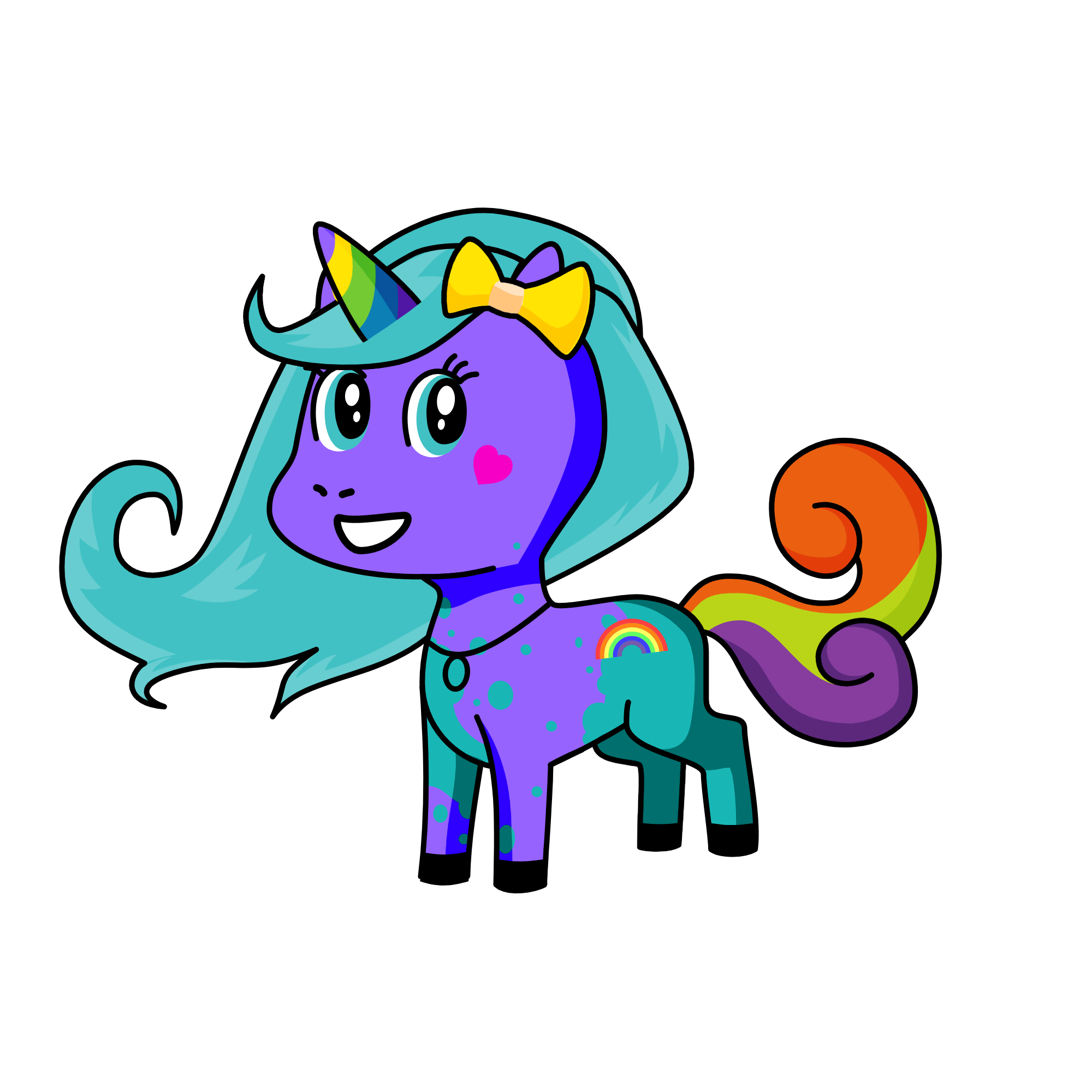 Love, the unicorn