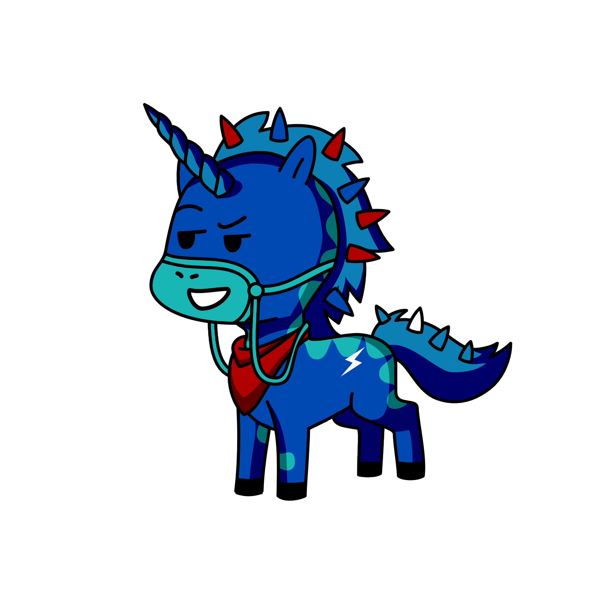 :-)SNOW KING, the unicorn