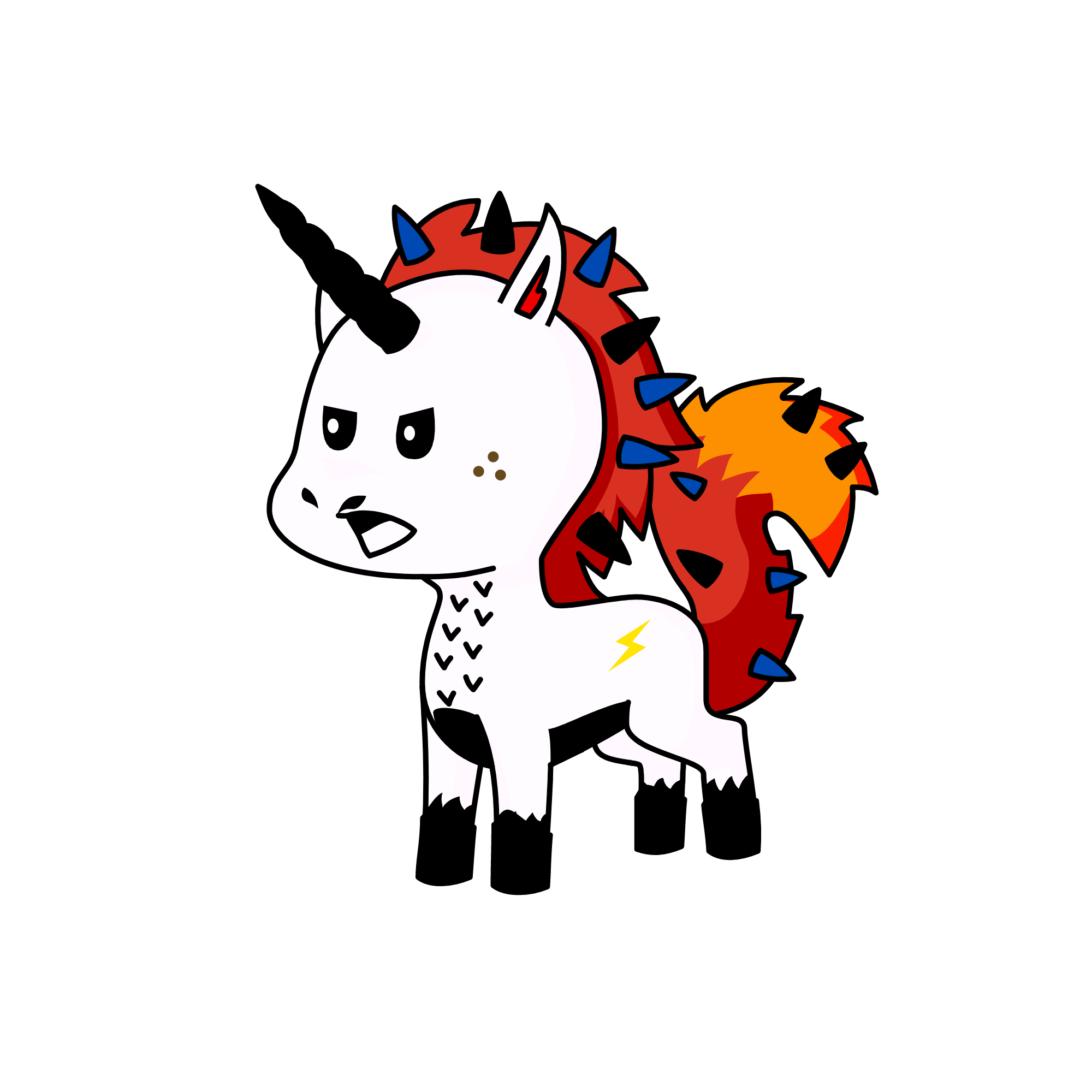 Abby the Poo-Poo Head, the unicorn
